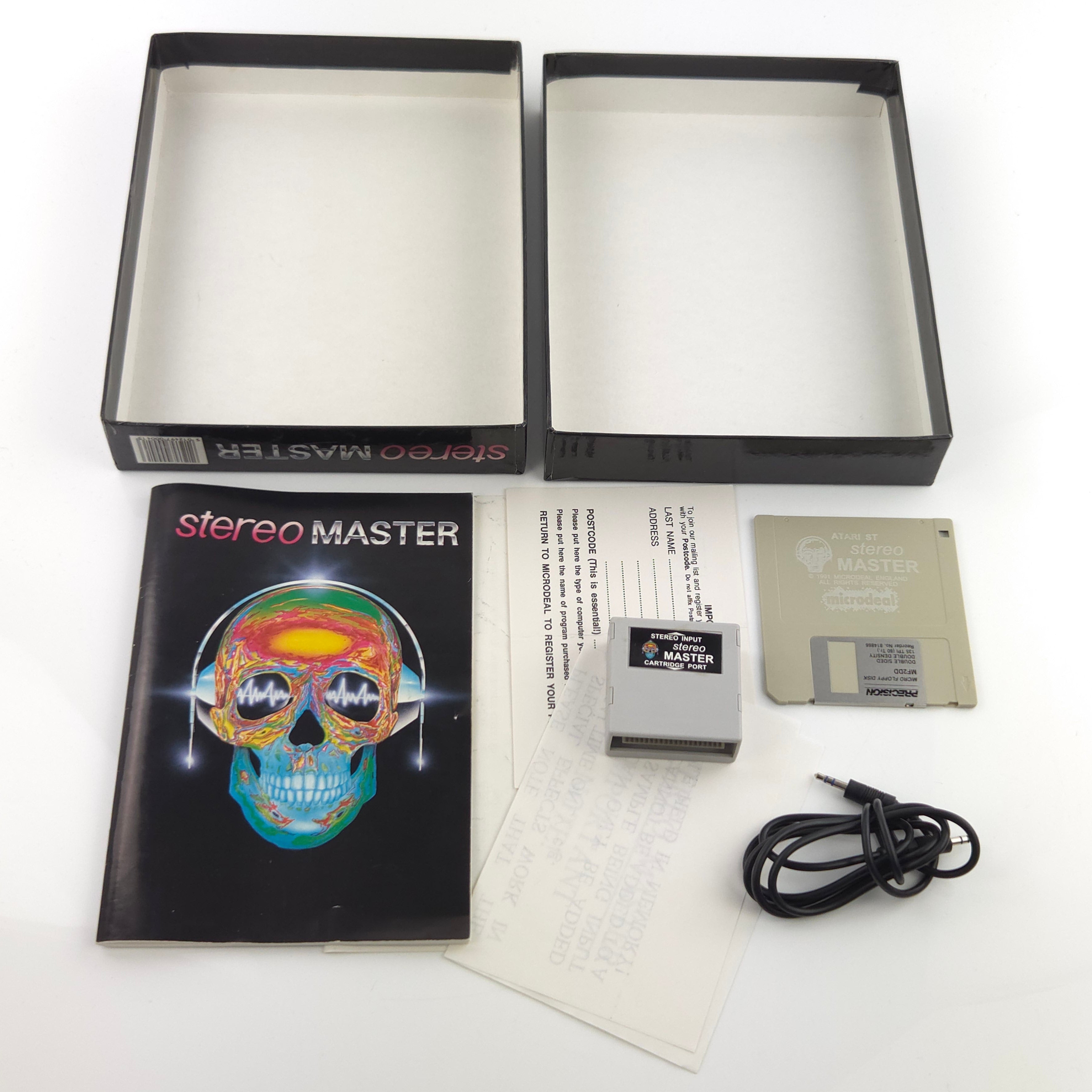 Atari ST Spiel – Stereo Master mit Anleitung und OVP