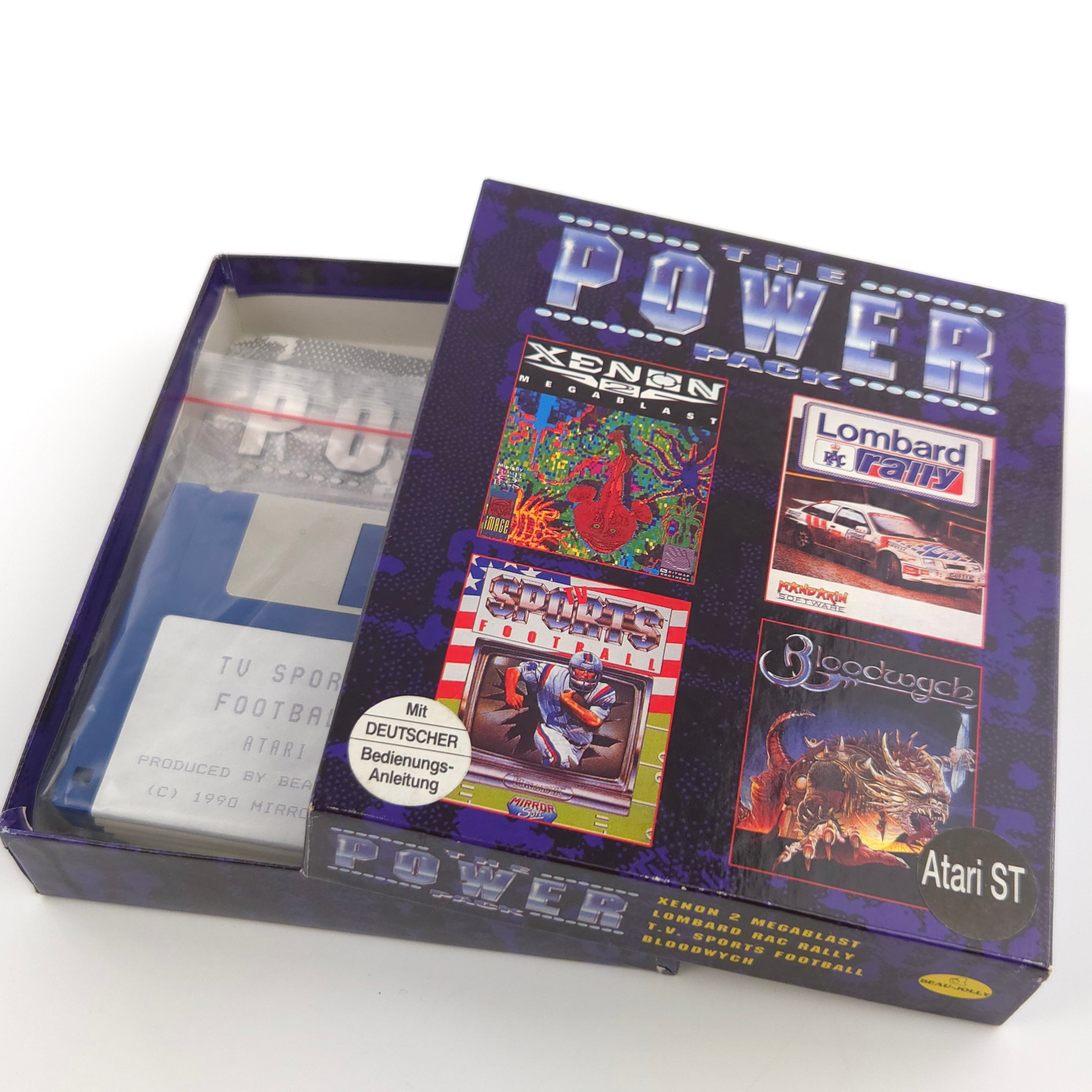 Atari ST Spiel – The Power Pack OVP Anleitung Diskette