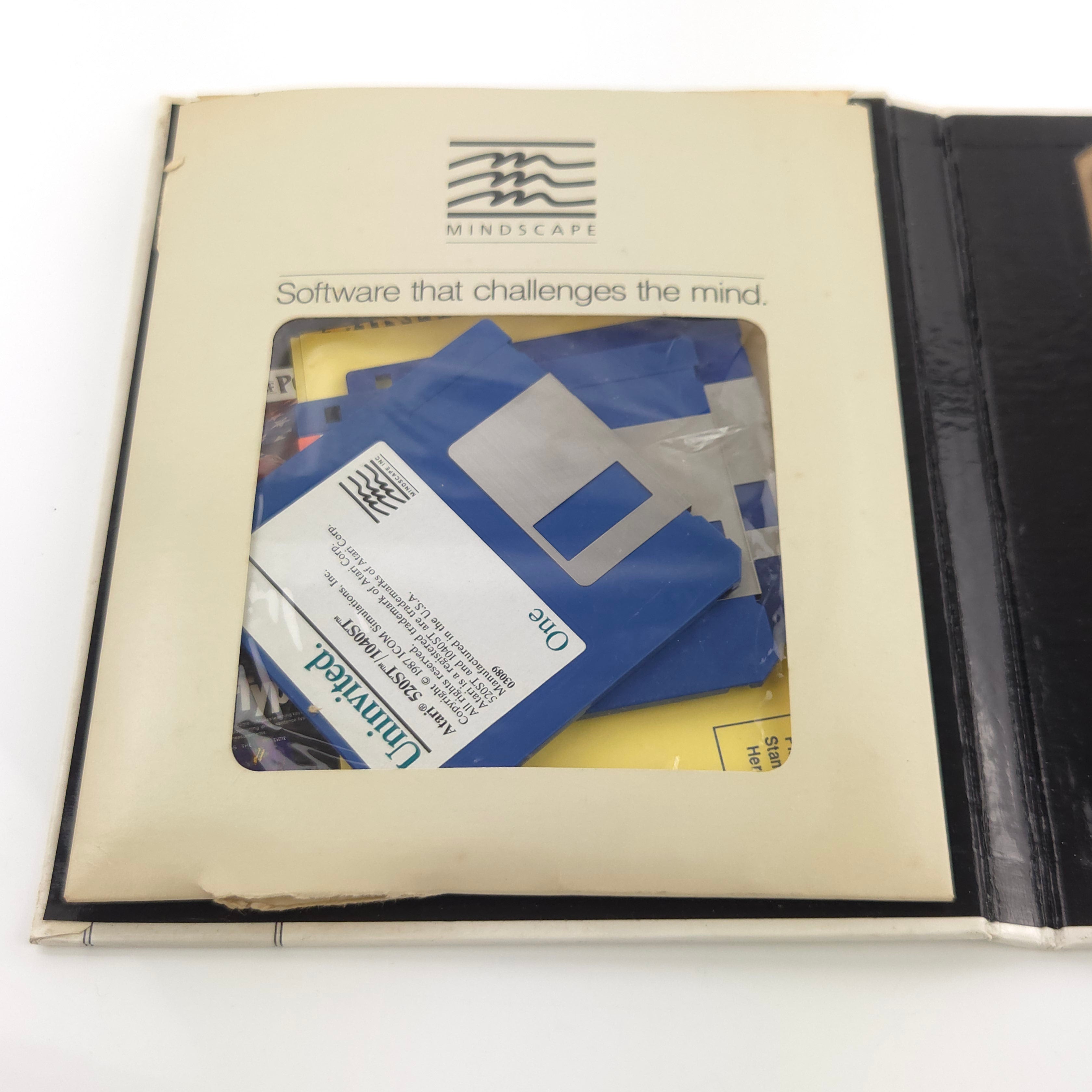 Atari ST Spiel – Uninvited Big Box Mirror Soft OVP