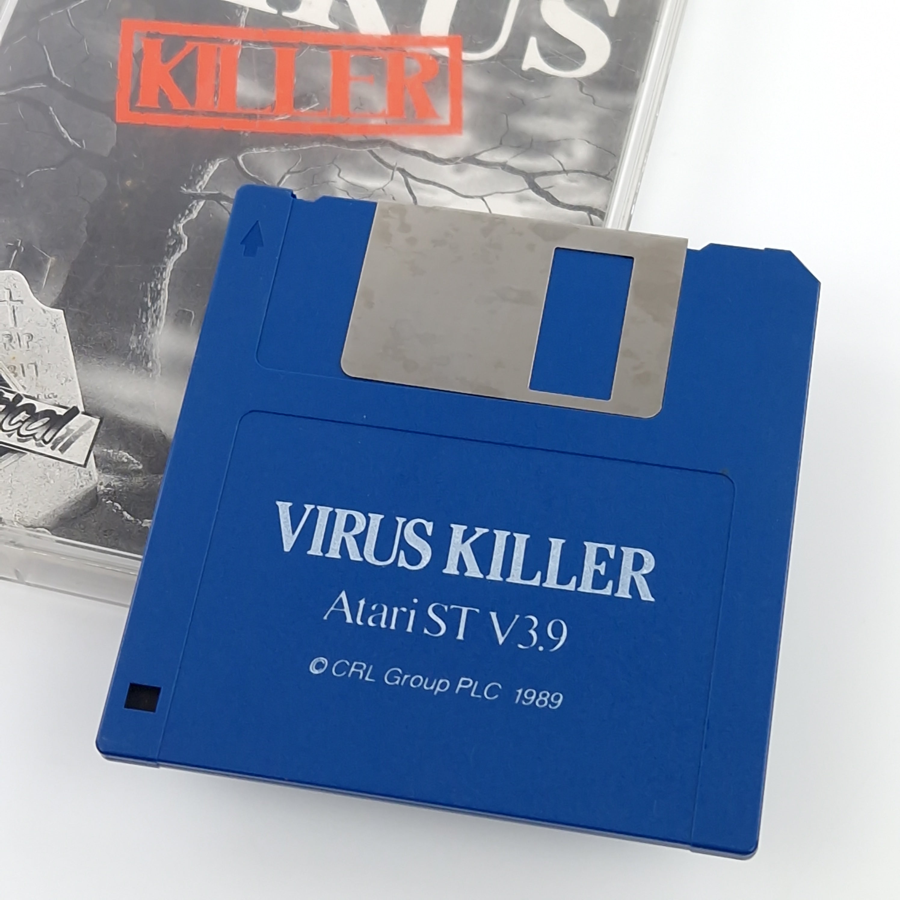 Atari ST Spiel – Virus Killer Diskette OVP Anleitung