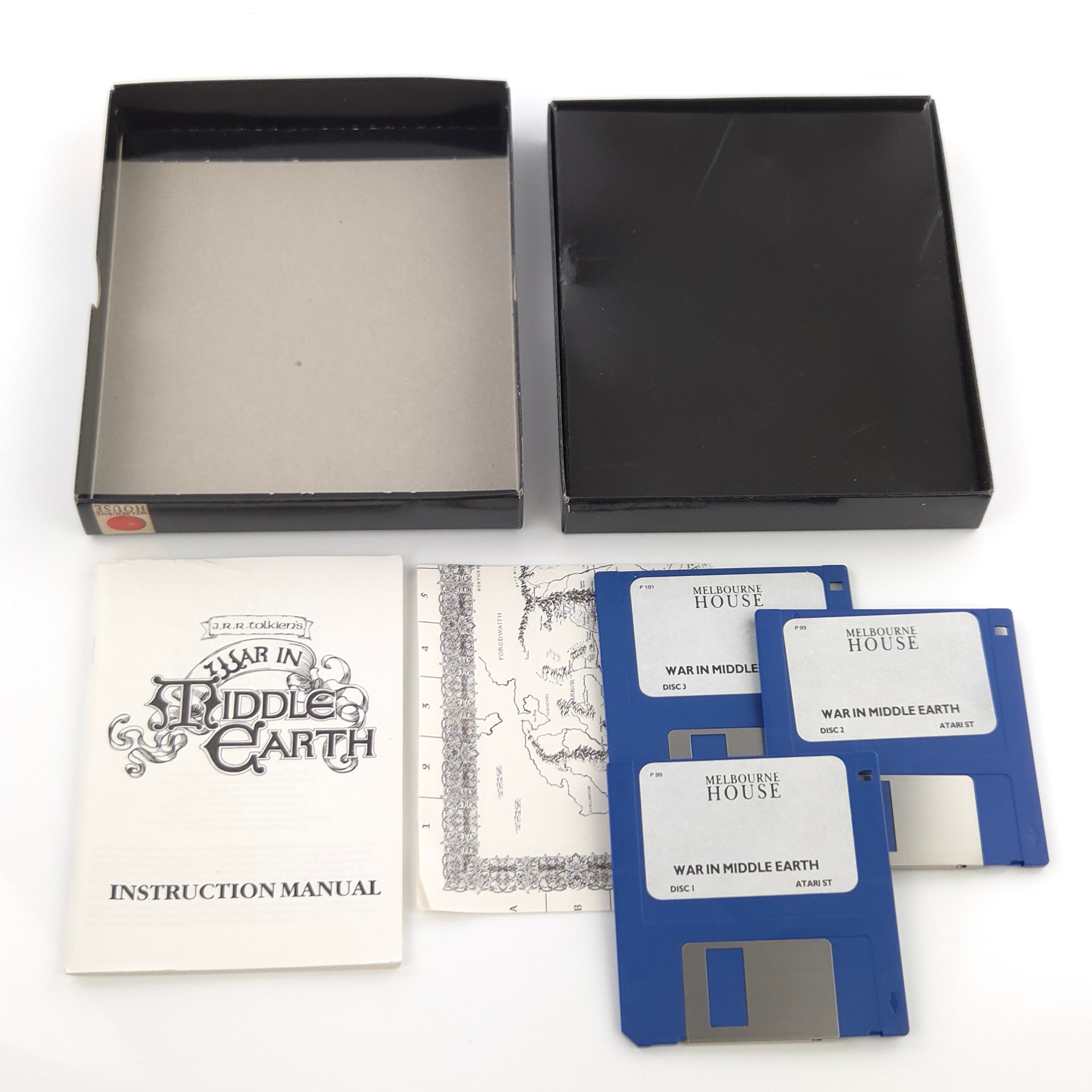 Atari ST Spiel – War in Middle Earth (OVP Anleitung)