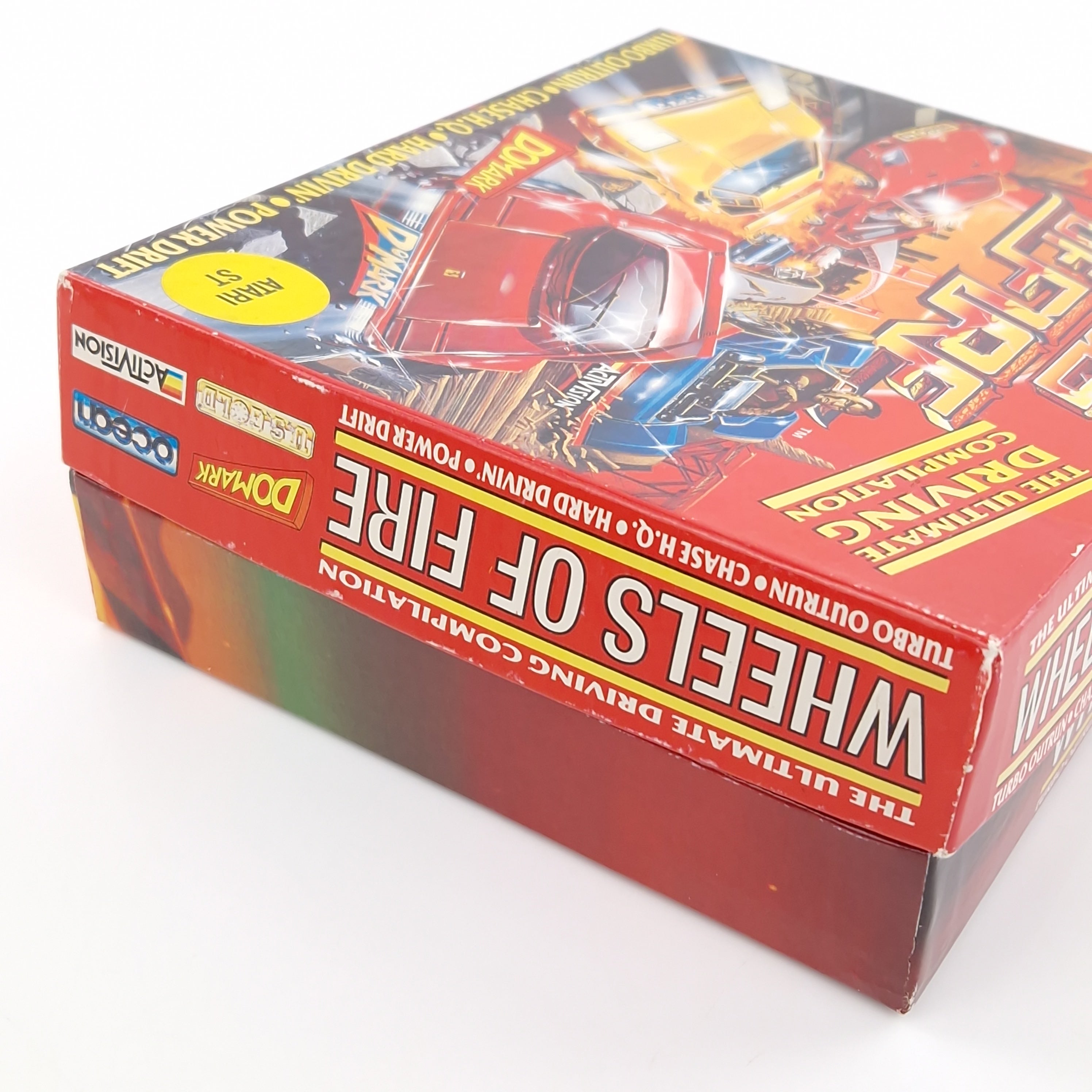 Atari ST Spiel – Wheels of Fire OVP Anleitung 4 Spiele