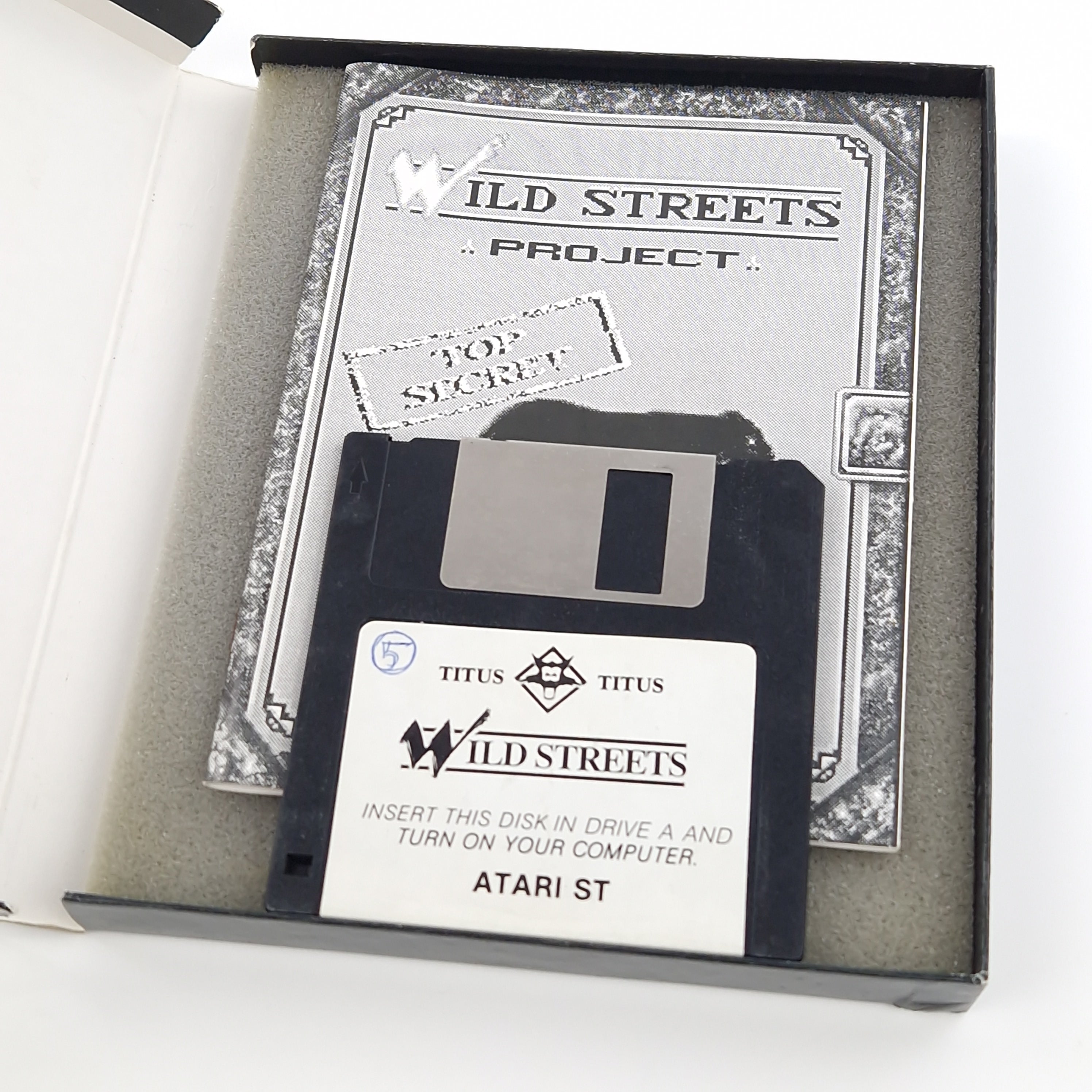 Atari ST Spiel – Wild Streets (Diskette OVP Anleitung)