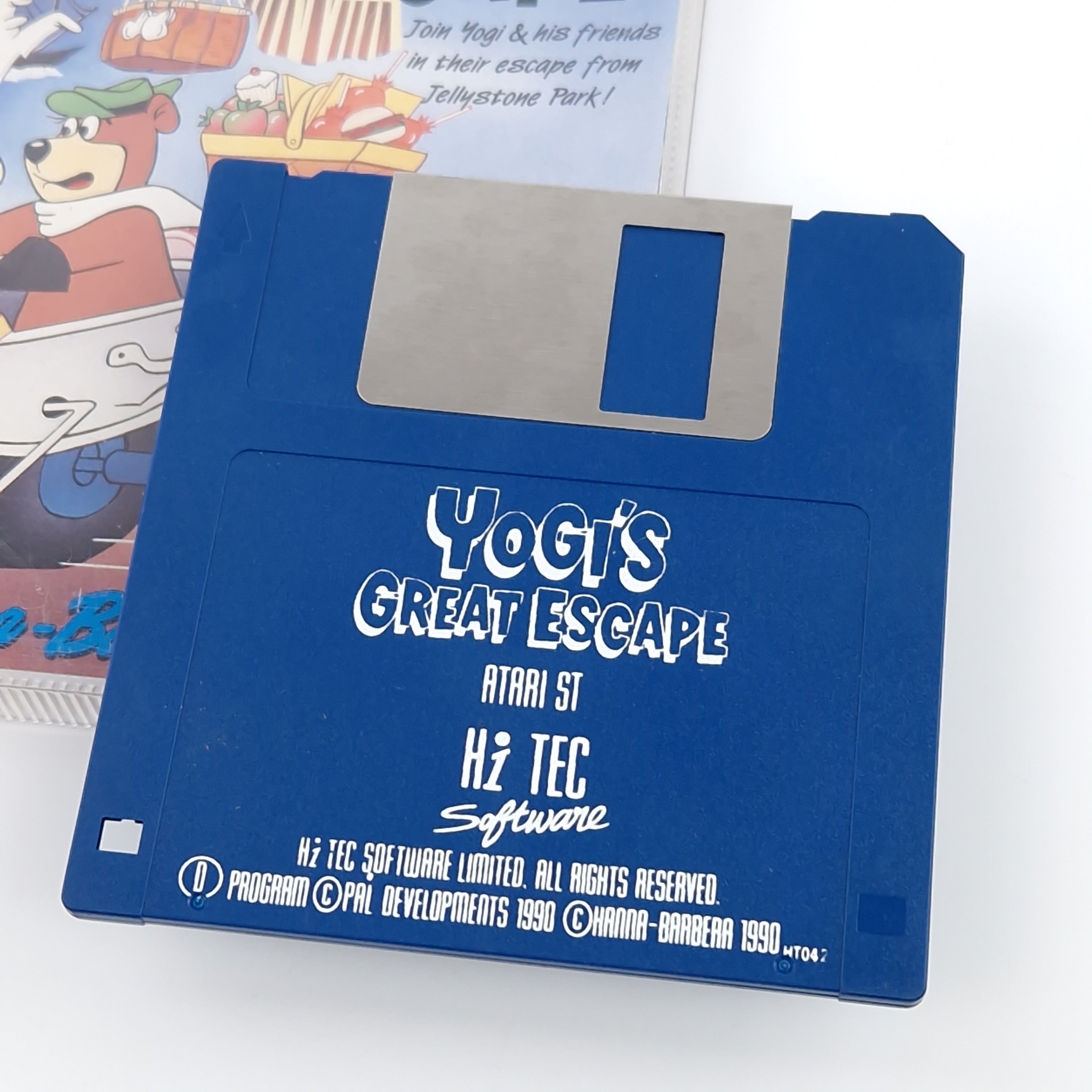 Atari ST Spiel – Yogis Great Escape Diskette OVP