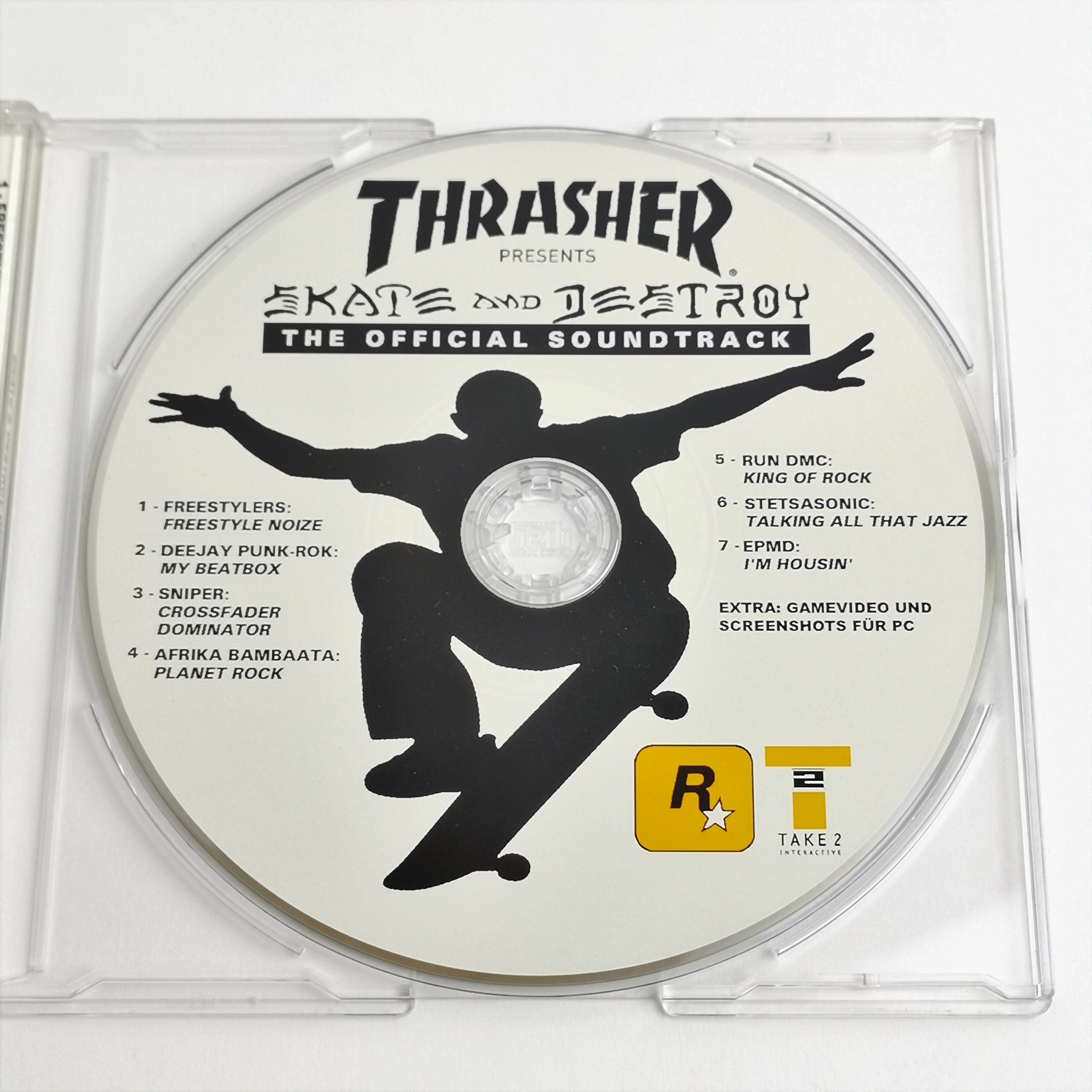 PlayStation Spiel – Trasher Skate and Destroy Audio Soundtrack