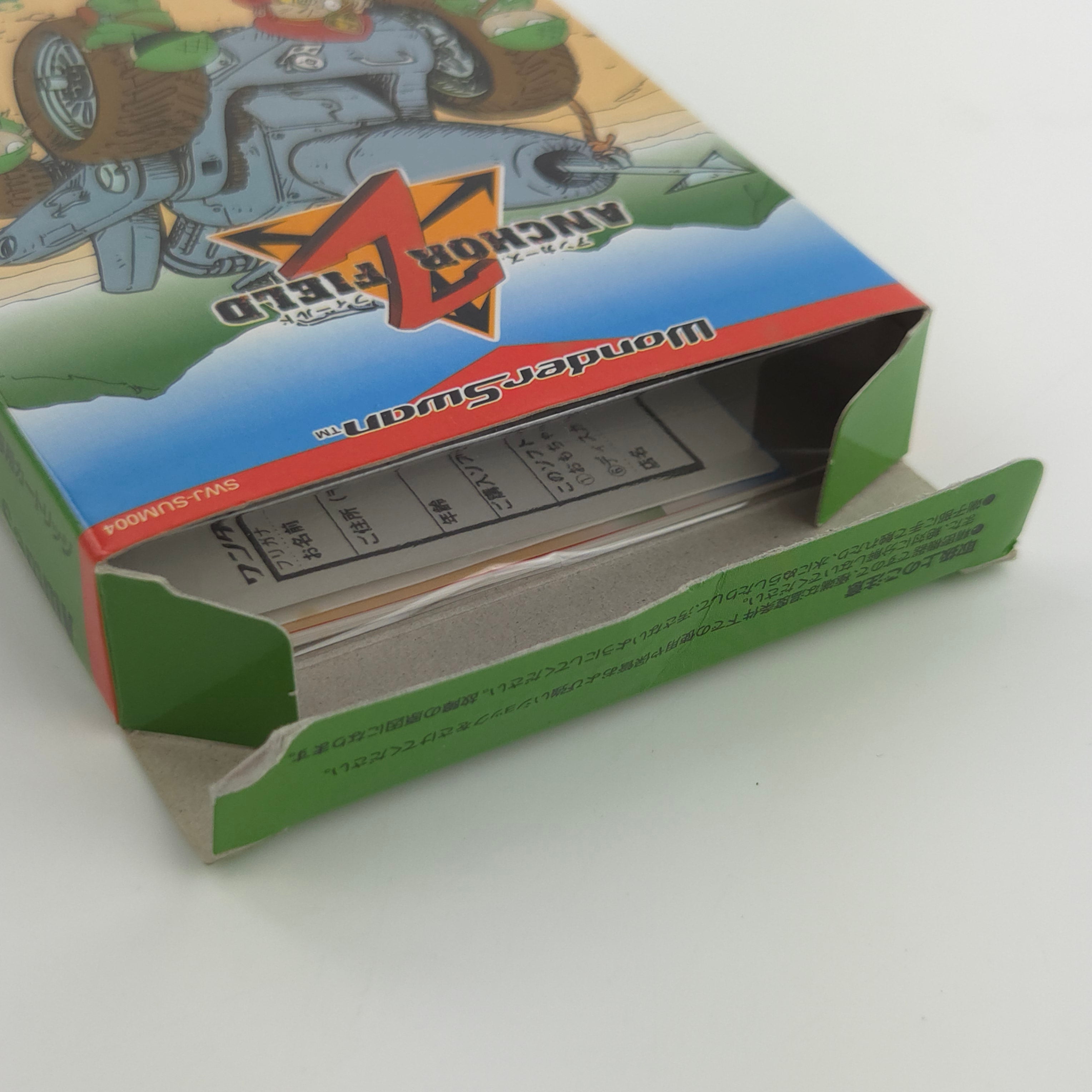 Bandai Wonderswan Spiel – Anchor Z Field (OVP JAPAN)