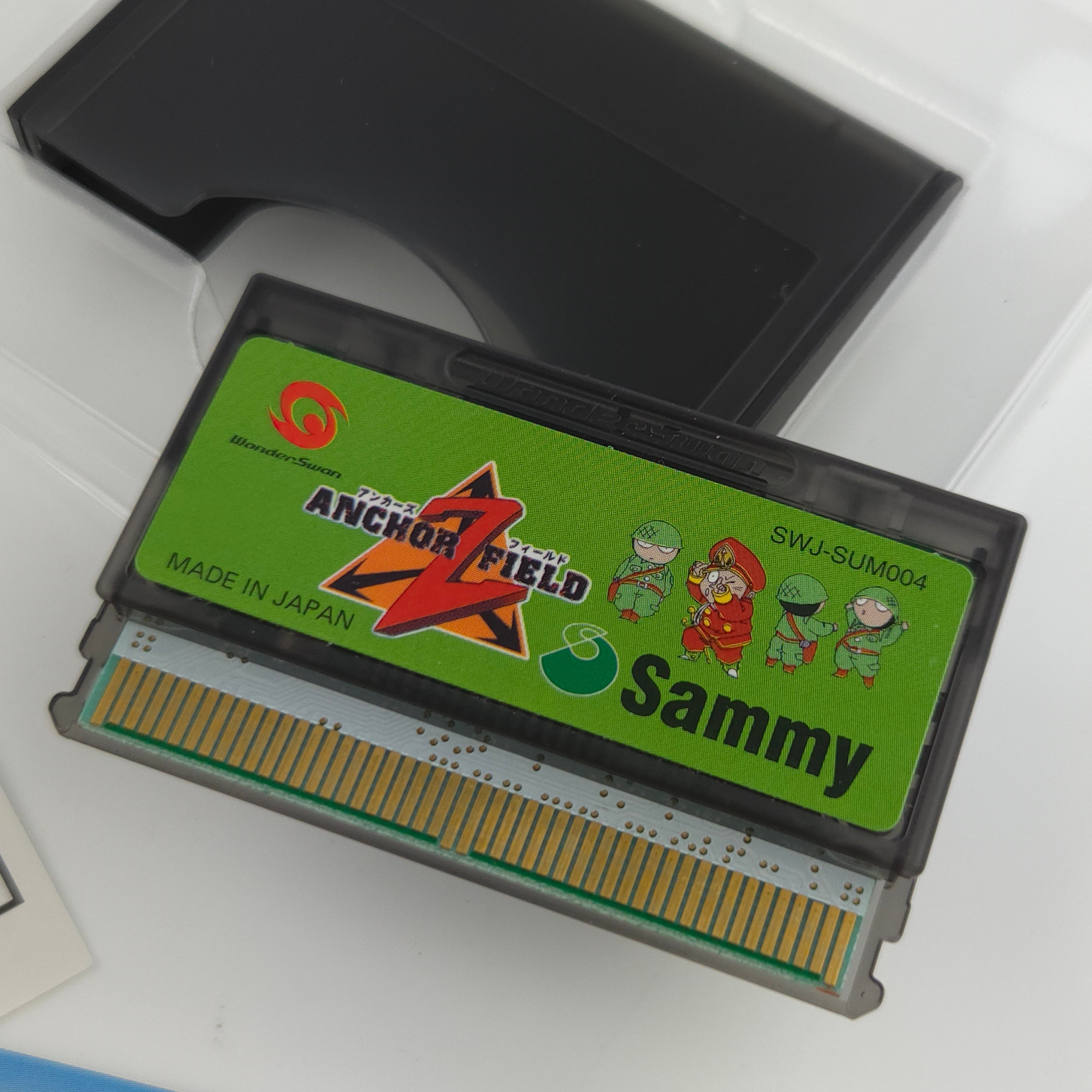 Bandai Wonderswan Spiel – Anchor Z Field (OVP JAPAN)