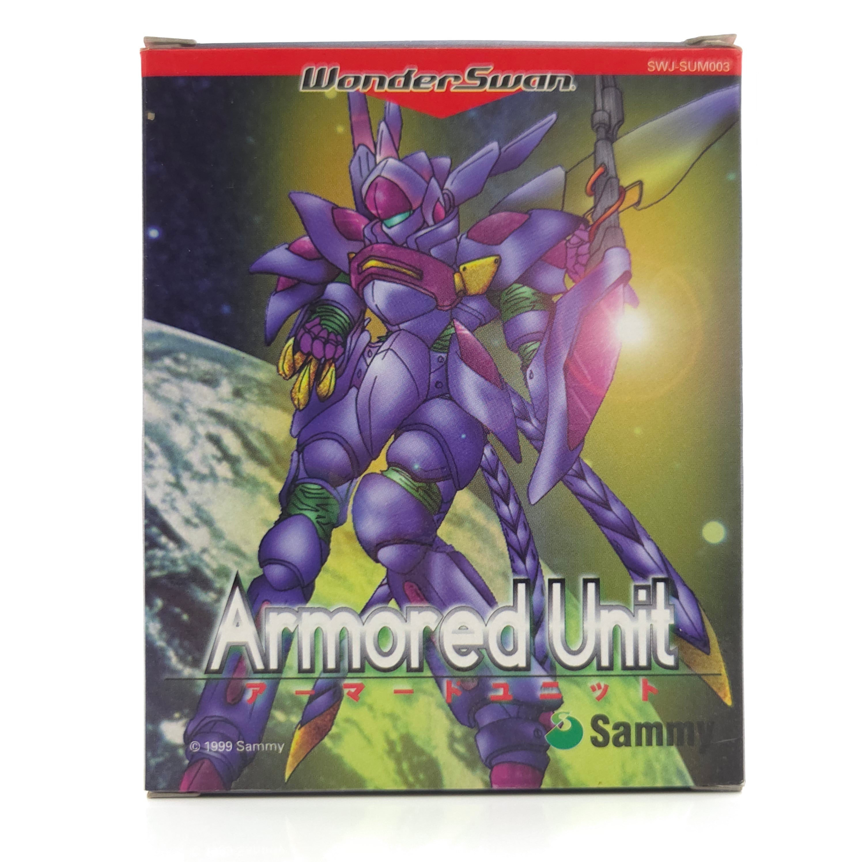Bandai Wonderswan Spiel – Armored Unit OVP JAPAN