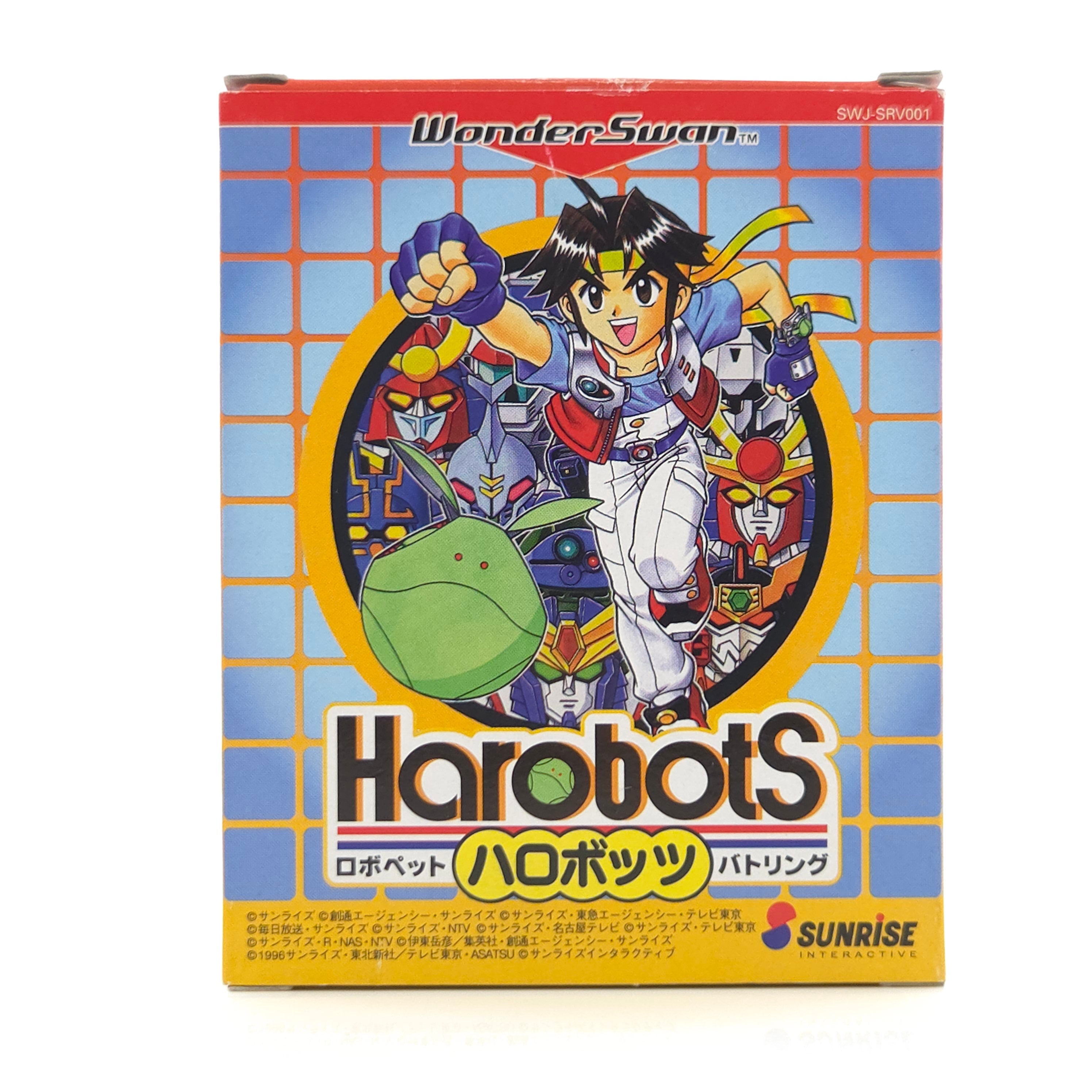 Bandai Wonderswan Spiel – Harobots (OVP Anleitung JAPAN)