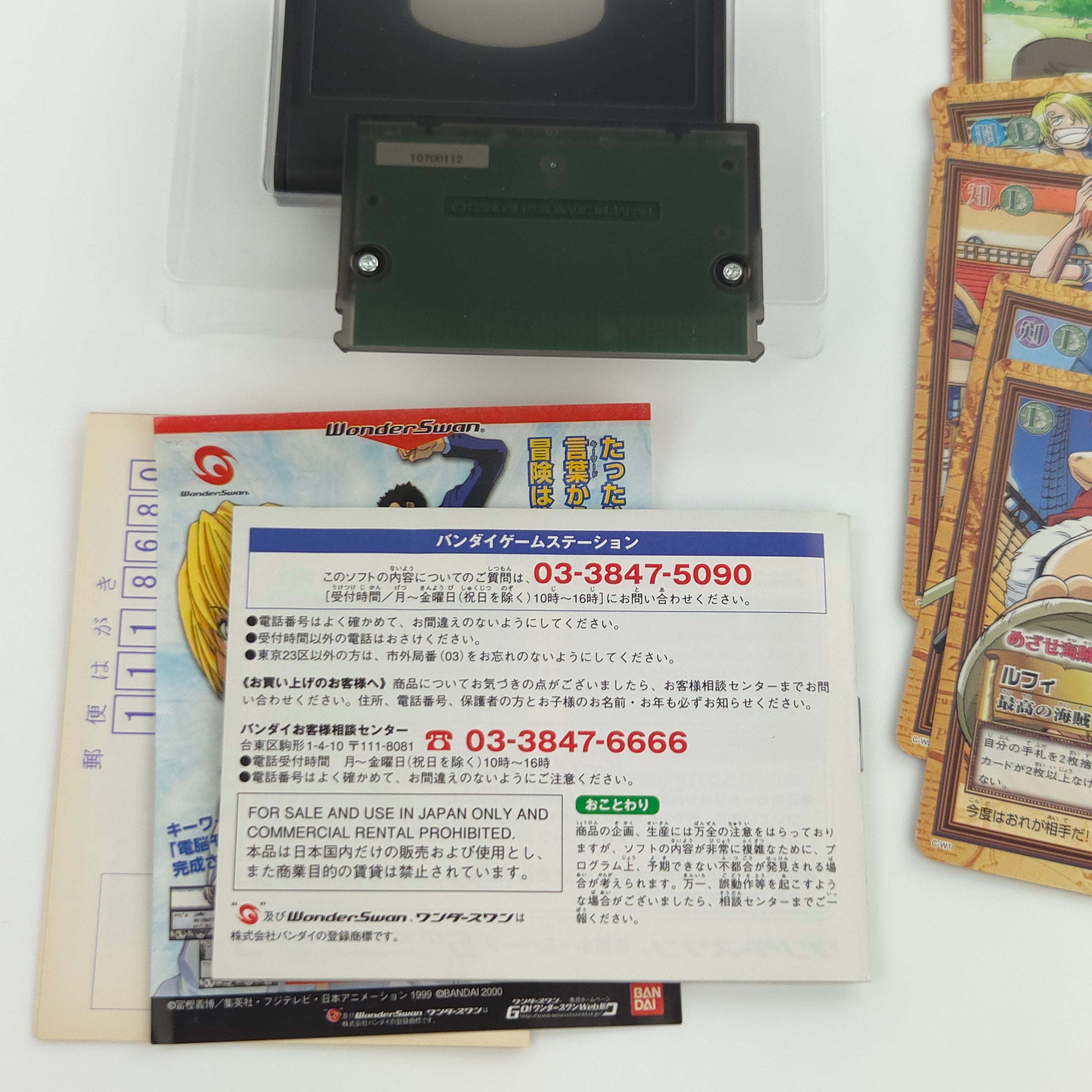 Wonderswan Spiel – One Piece Become the Pirate King (OVP)