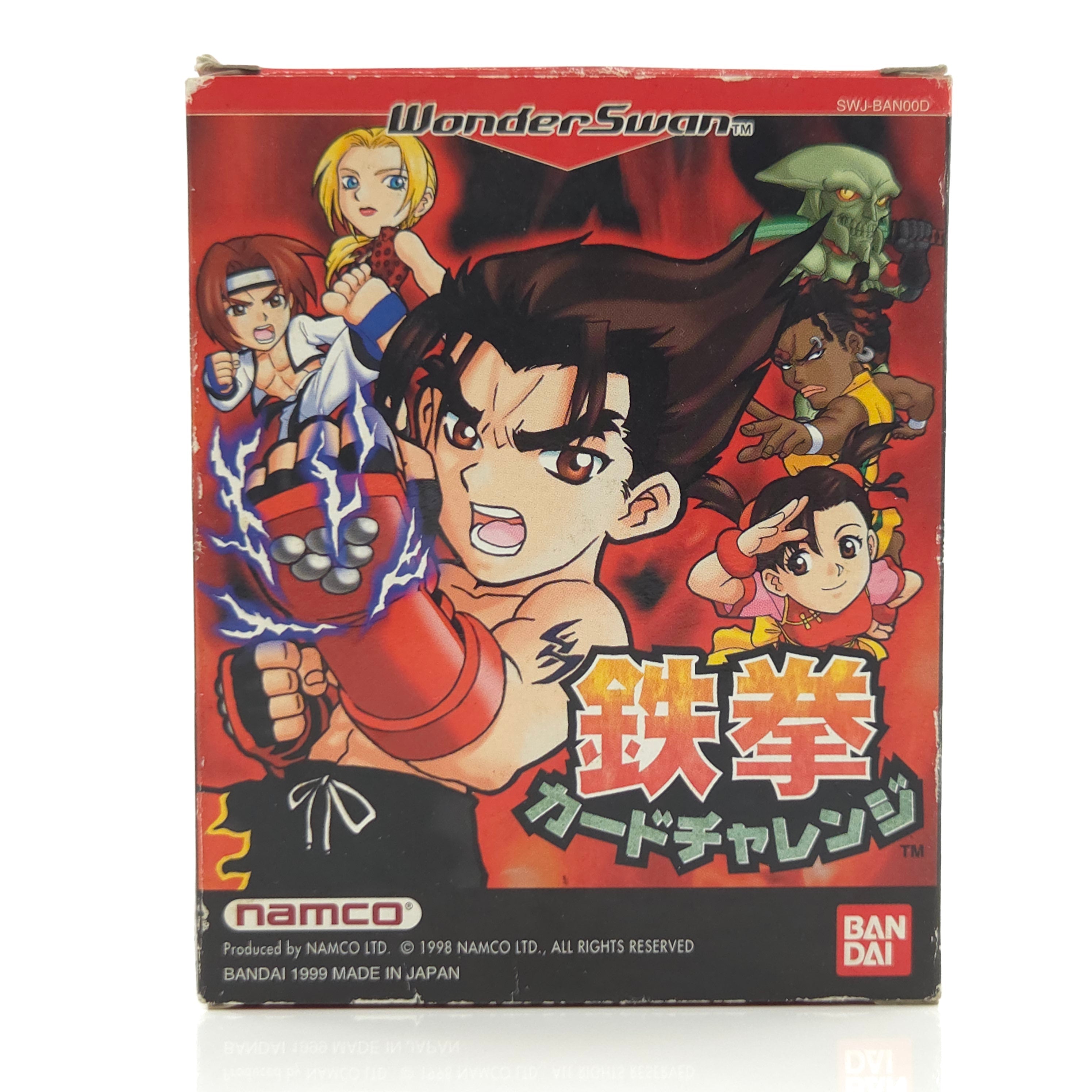 Bandai Wonderswan Spiel – Tekken Card Challenge (OVP)