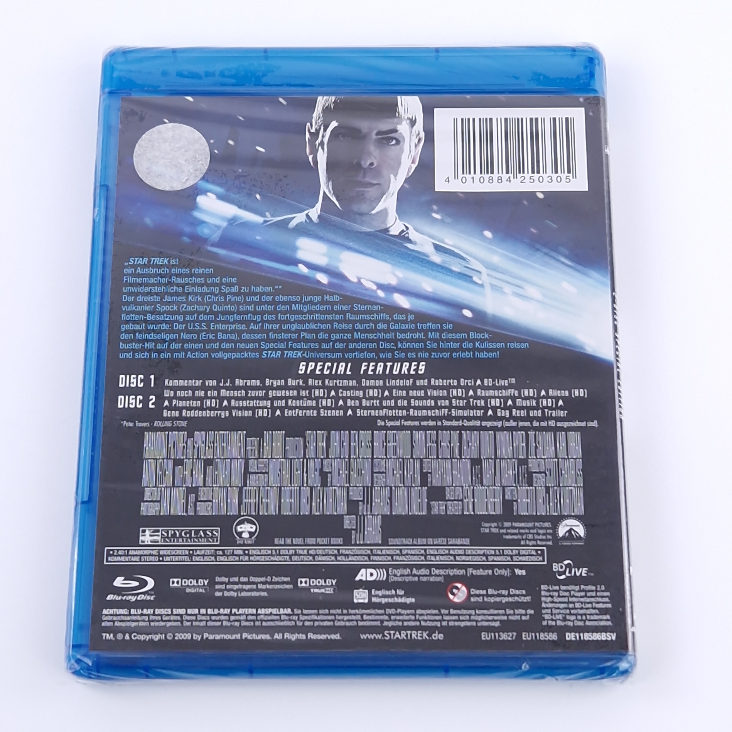 Blu-ray Film – Star Trek 2 Disc Special Edition Neu