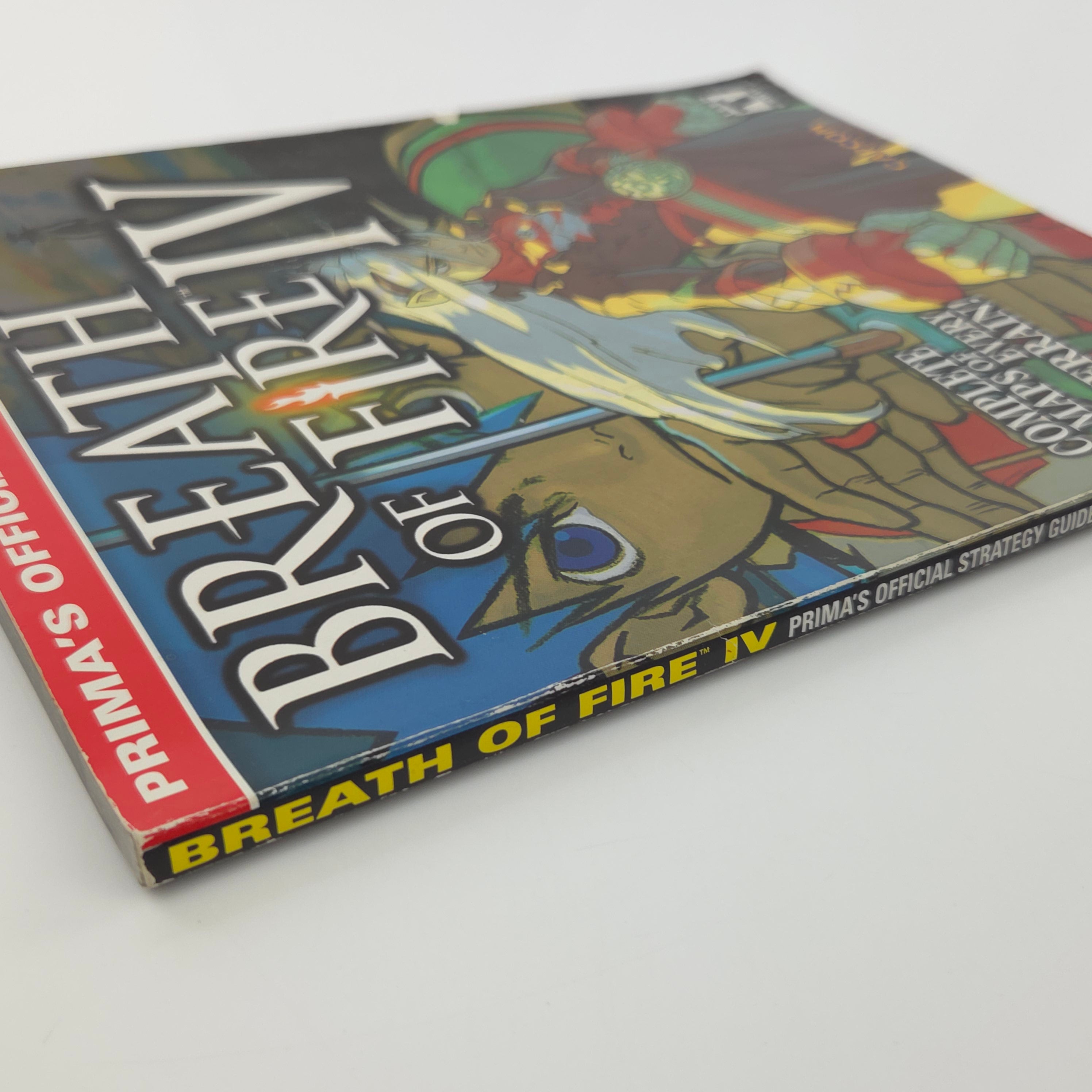 Playstation 1 Spiel – Breath of Fire IV Strategy Guide PS1