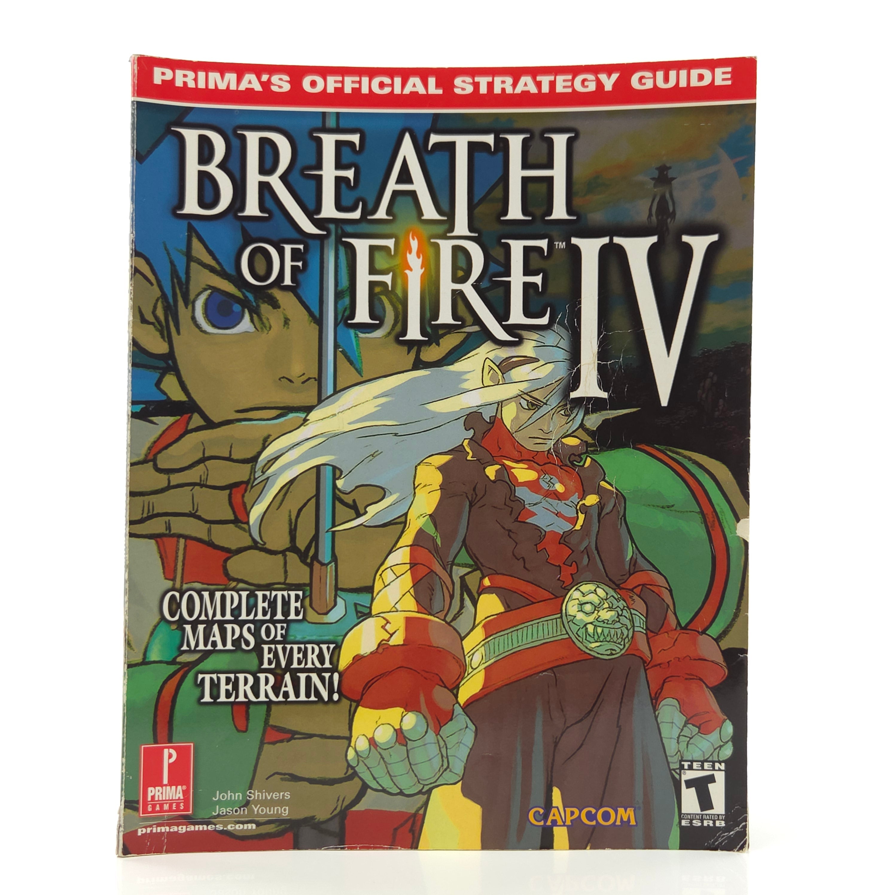 Playstation 1 Spiel – Breath of Fire IV Strategy Guide PS1
