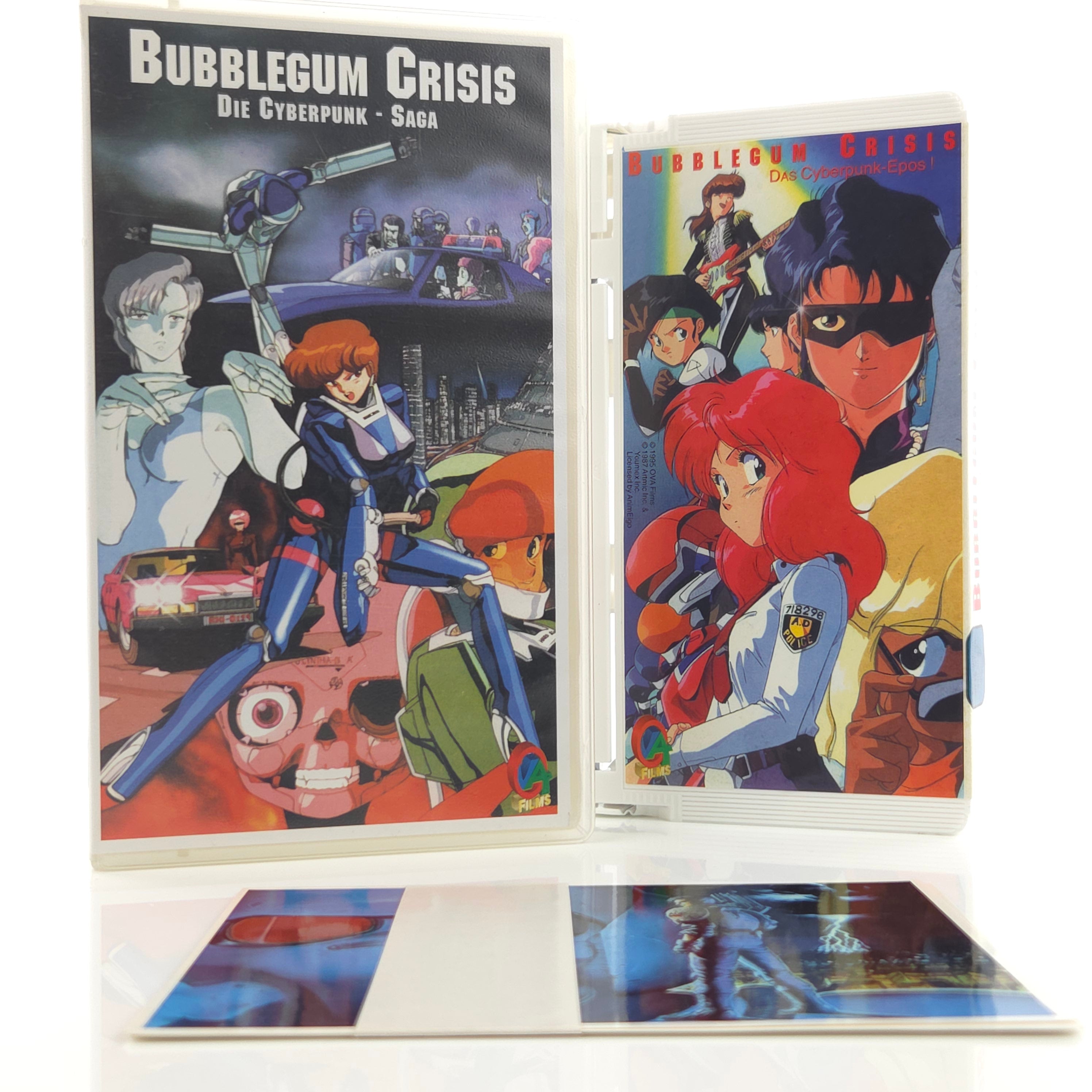 Bubblegum Crisis Die Cyberpunk Saga Vol.1 VHS Erstauflage