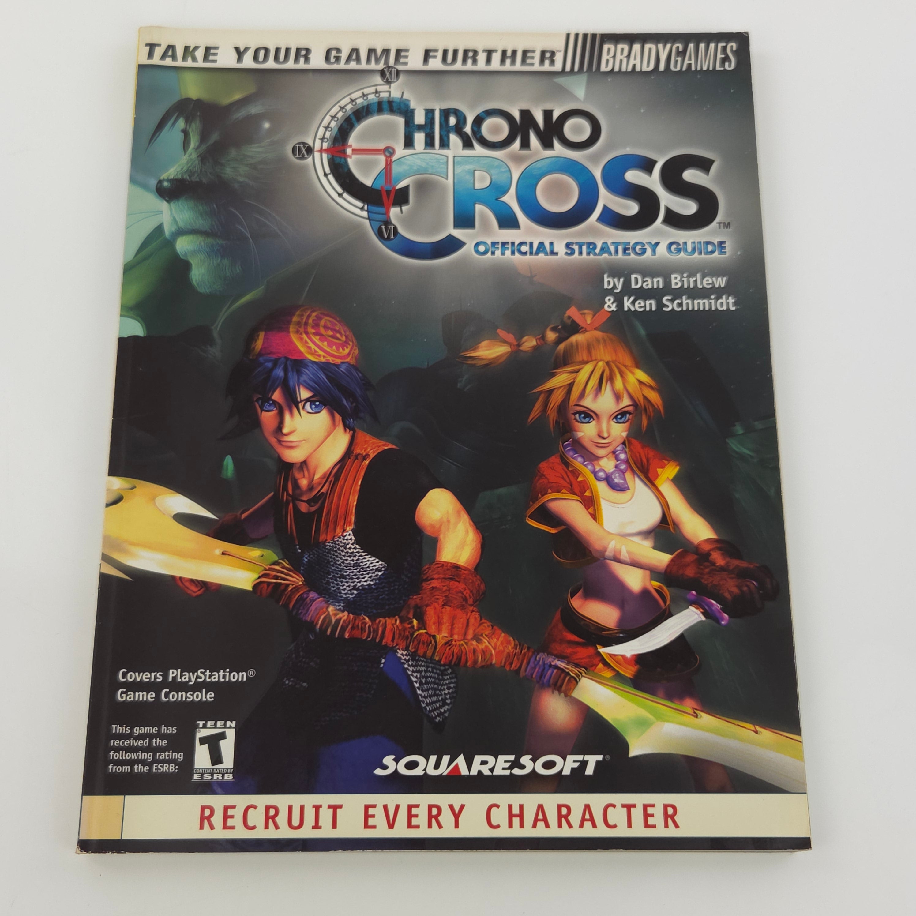 Playstation 1 Chrono Chross Bradygames Strategy Guide Buch
