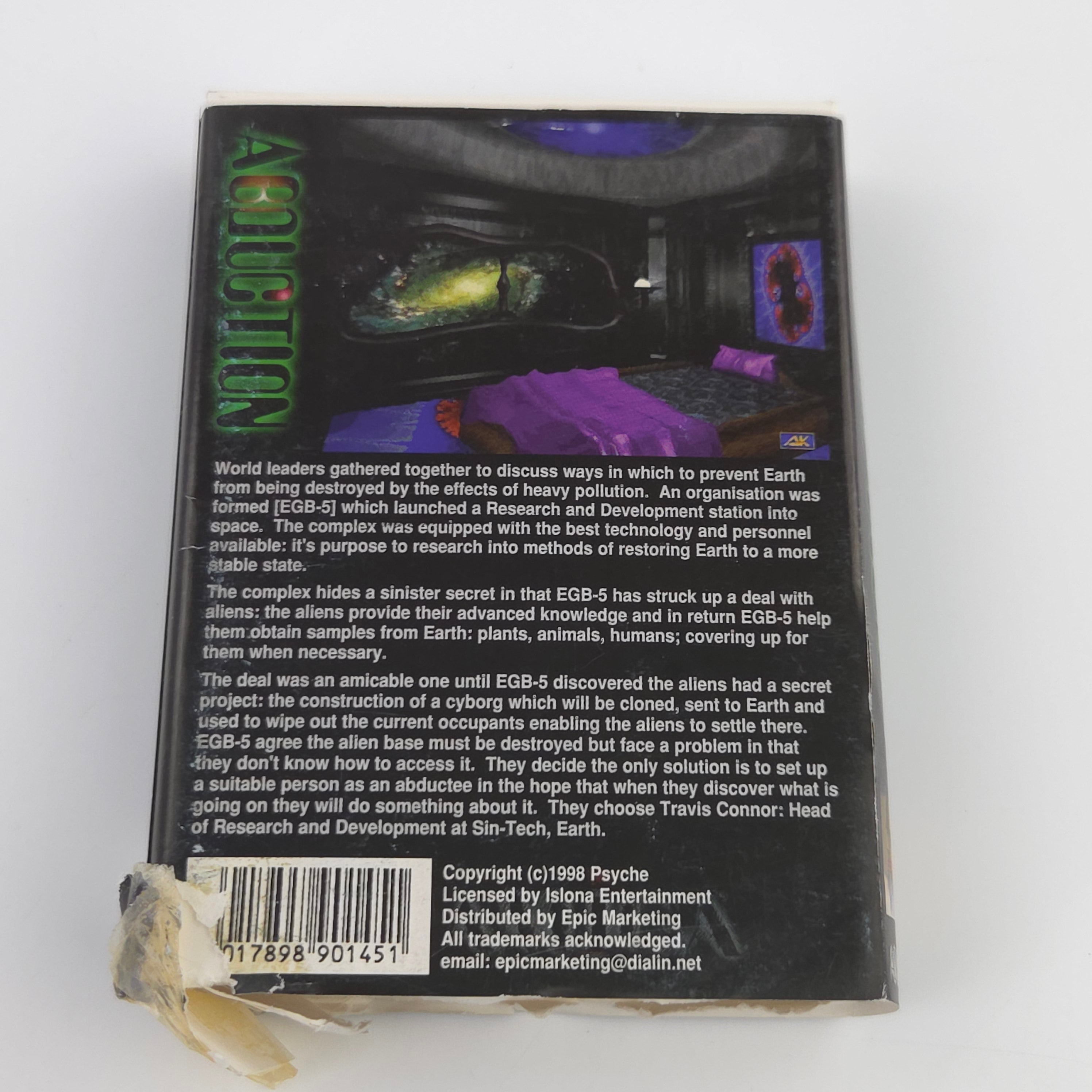 Commodore Amiga Spiel – Abduction (OVP PAL)