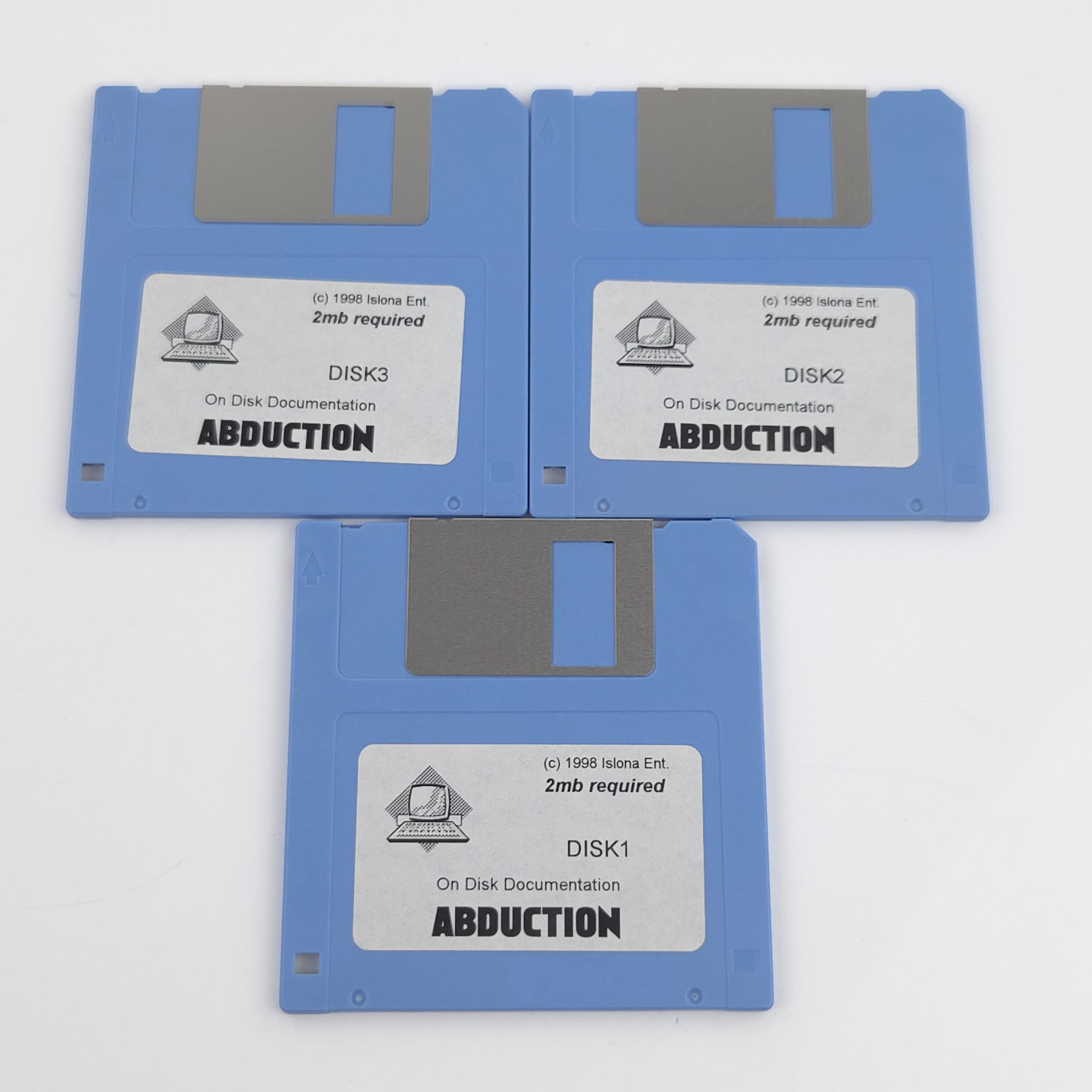 Commodore Amiga Spiel – Abduction (OVP PAL)