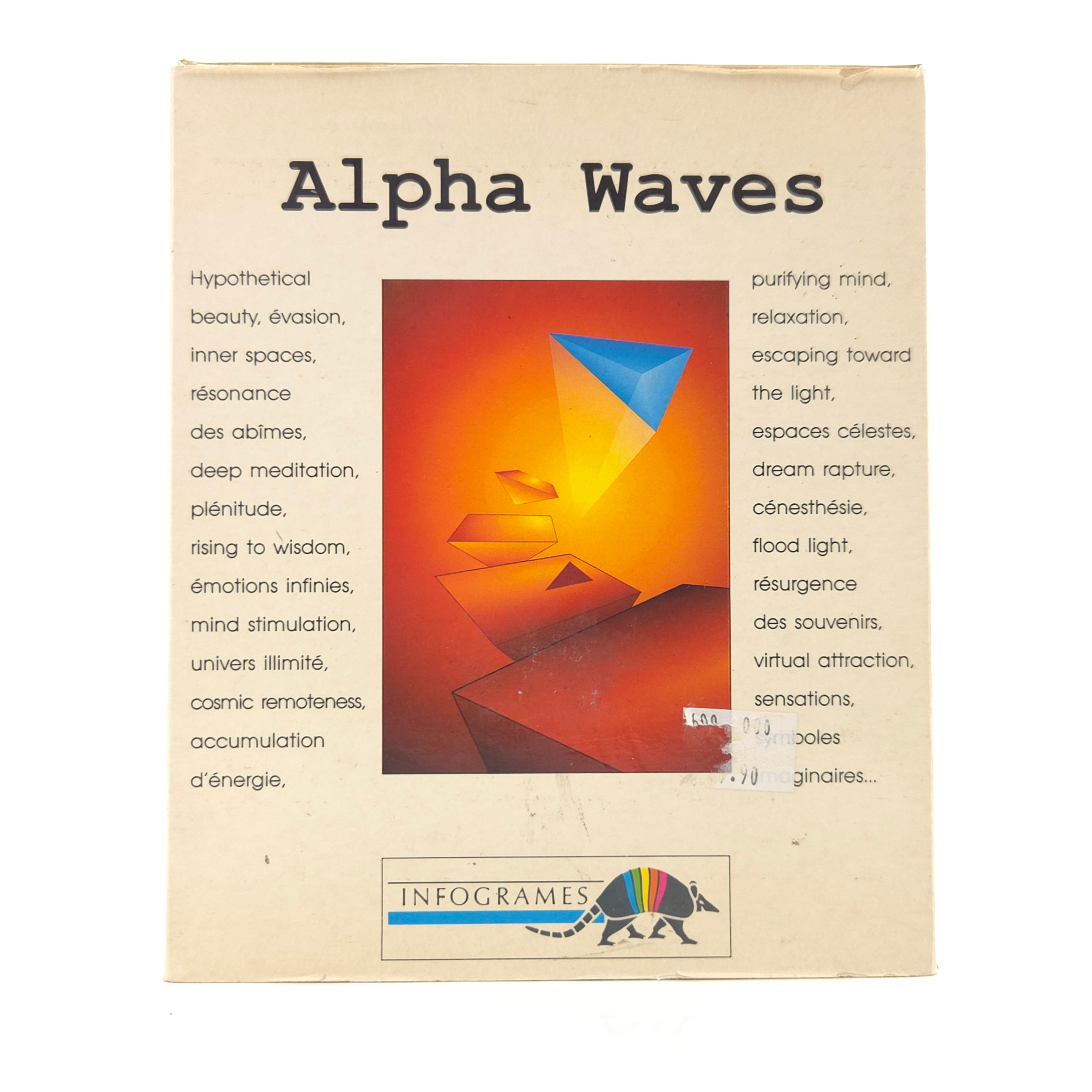 Commodore Amiga Spiel – Alpha Waves (OVP PAL)