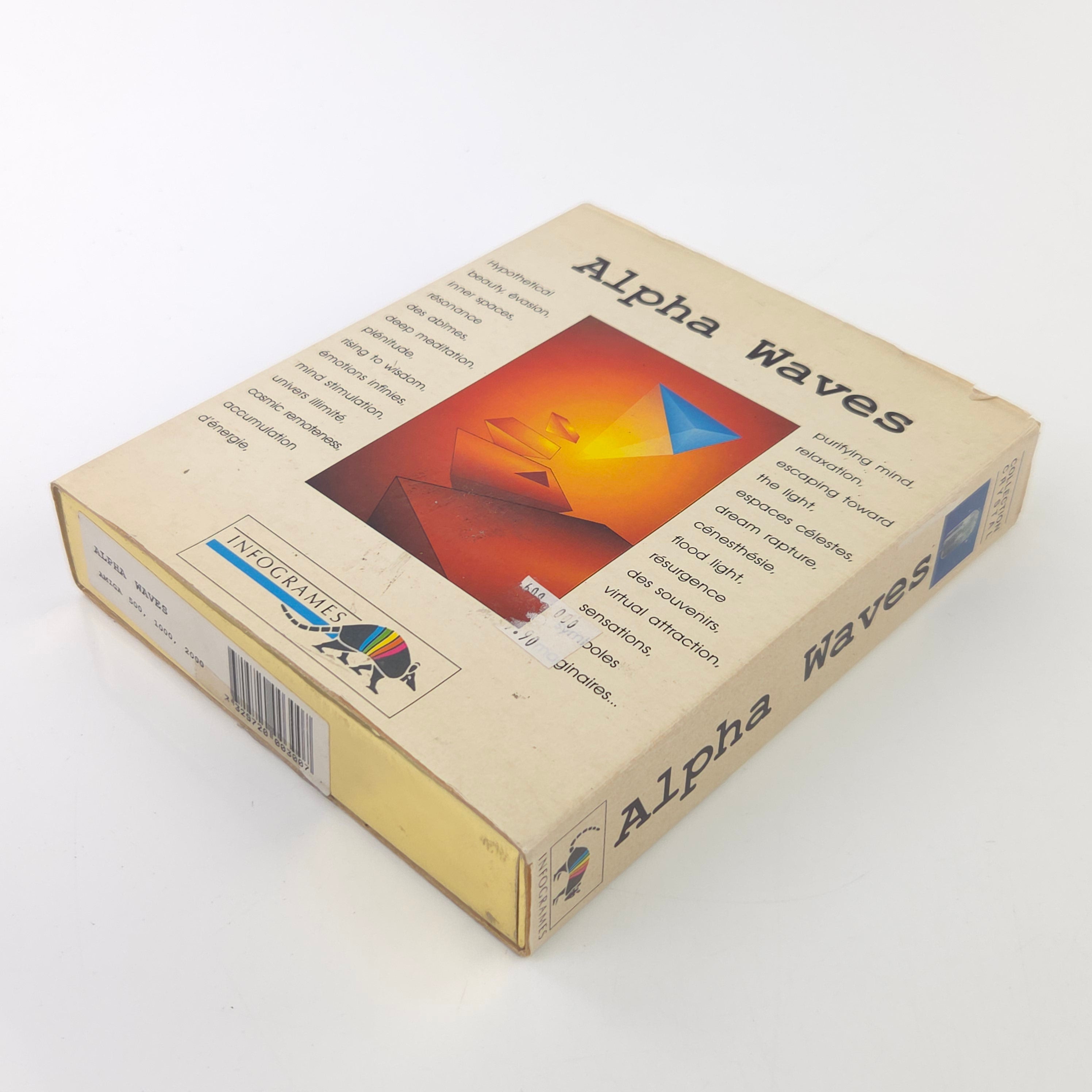 Commodore Amiga Spiel – Alpha Waves (OVP PAL)