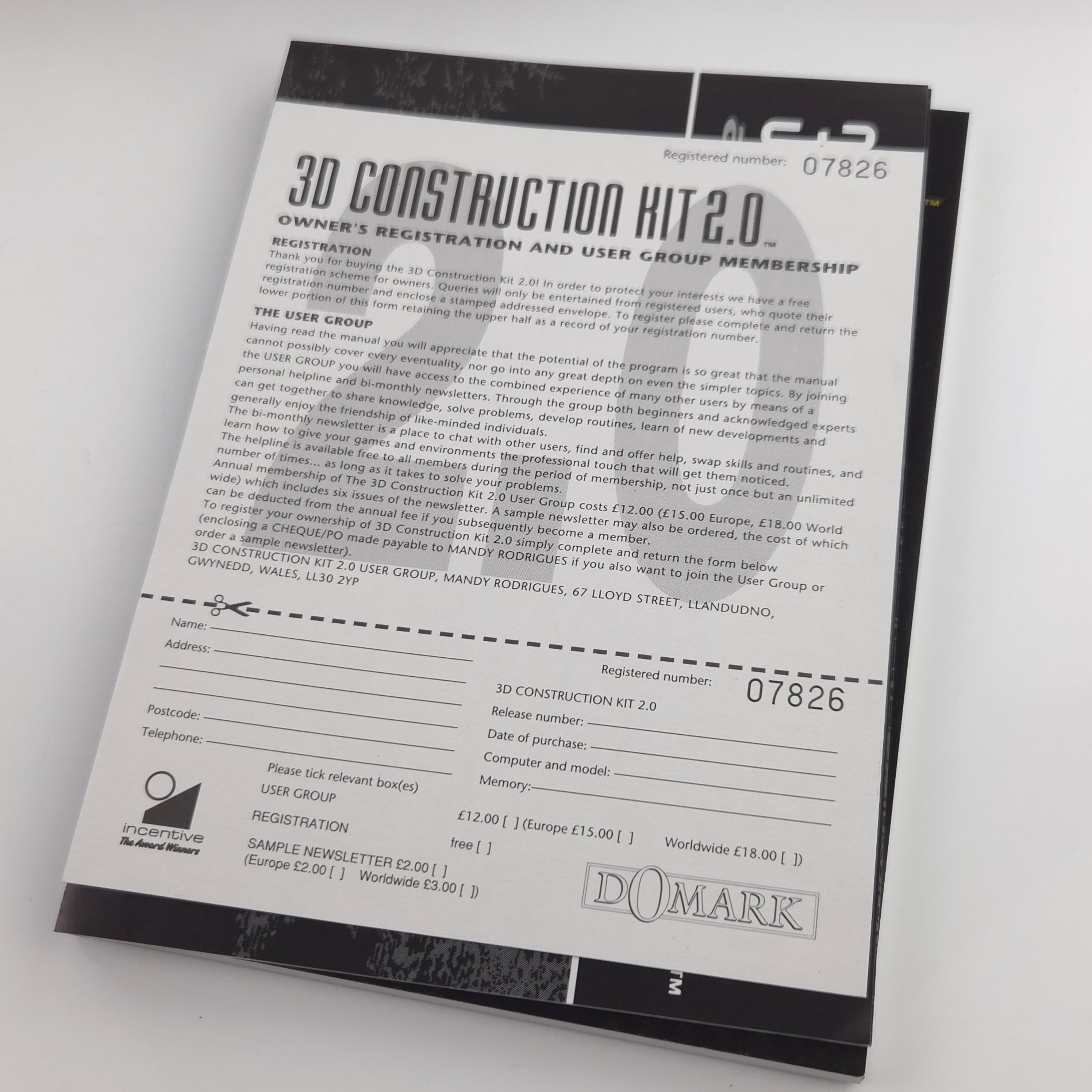 Amiga Spiel 3D Construction Kit 2.0 Big Box OVP PAL