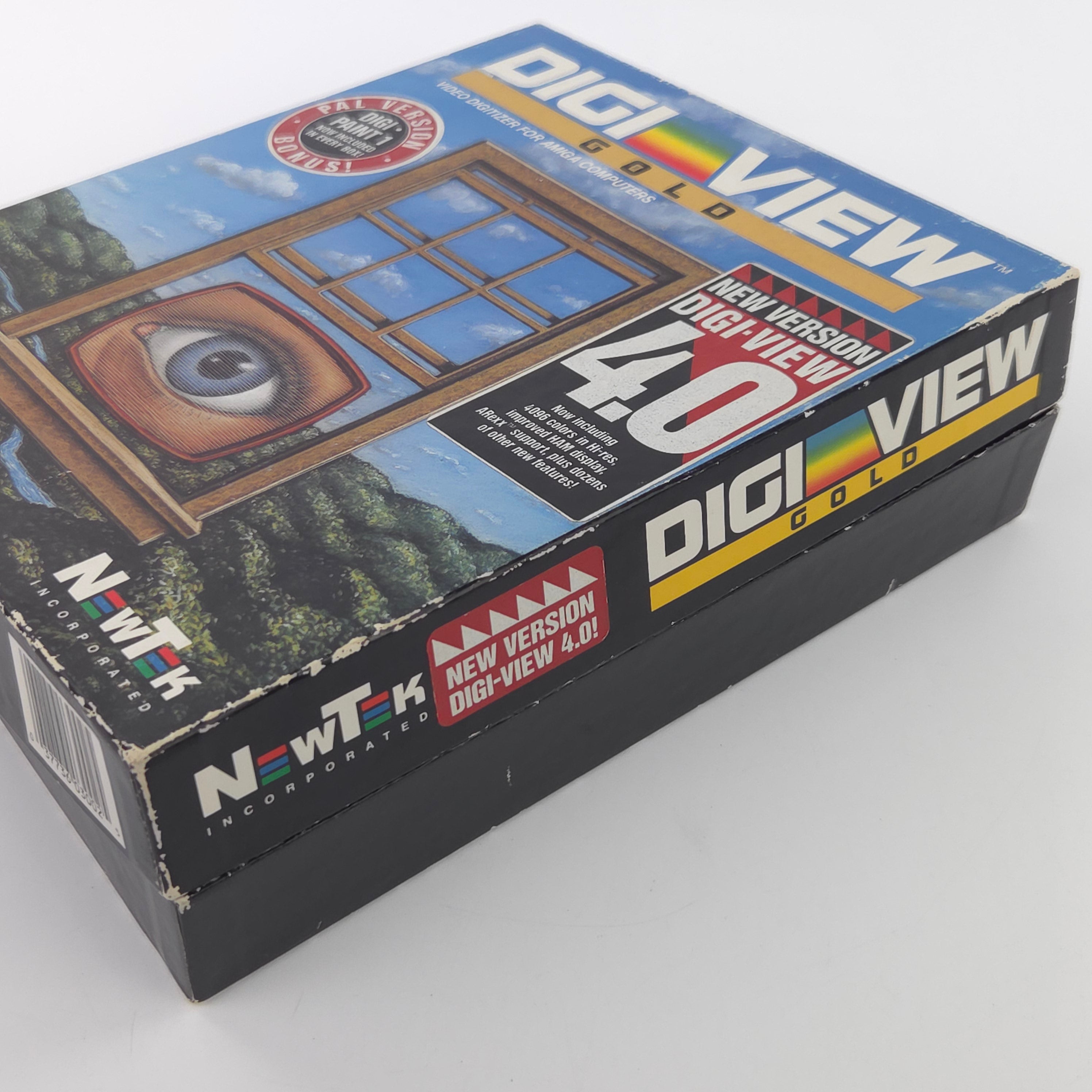 Amiga Spiel Digi View Gold CBM Disk Newtek 1990 OVP PAL