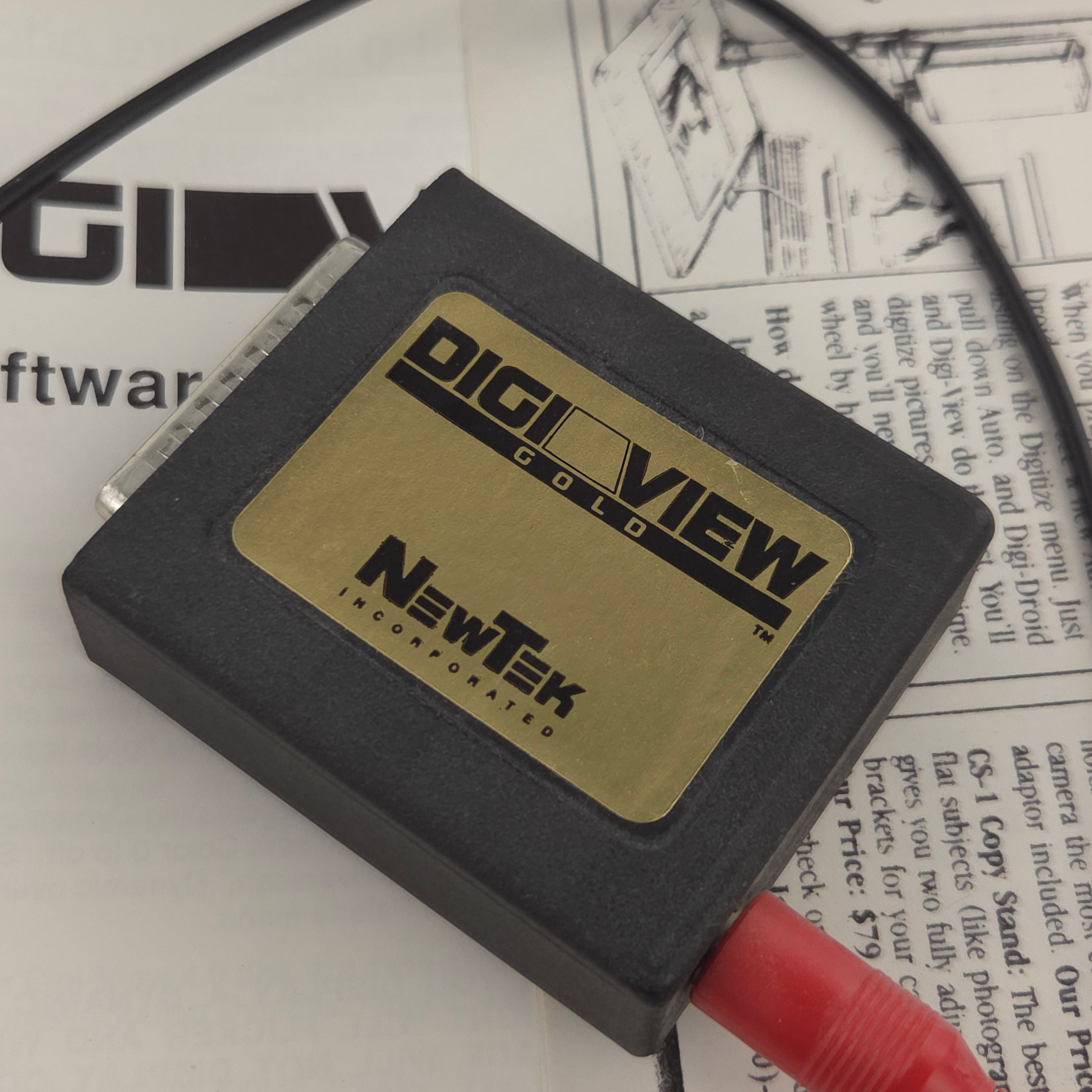 Amiga Spiel Digi View Gold CBM Disk Newtek 1990 OVP PAL
