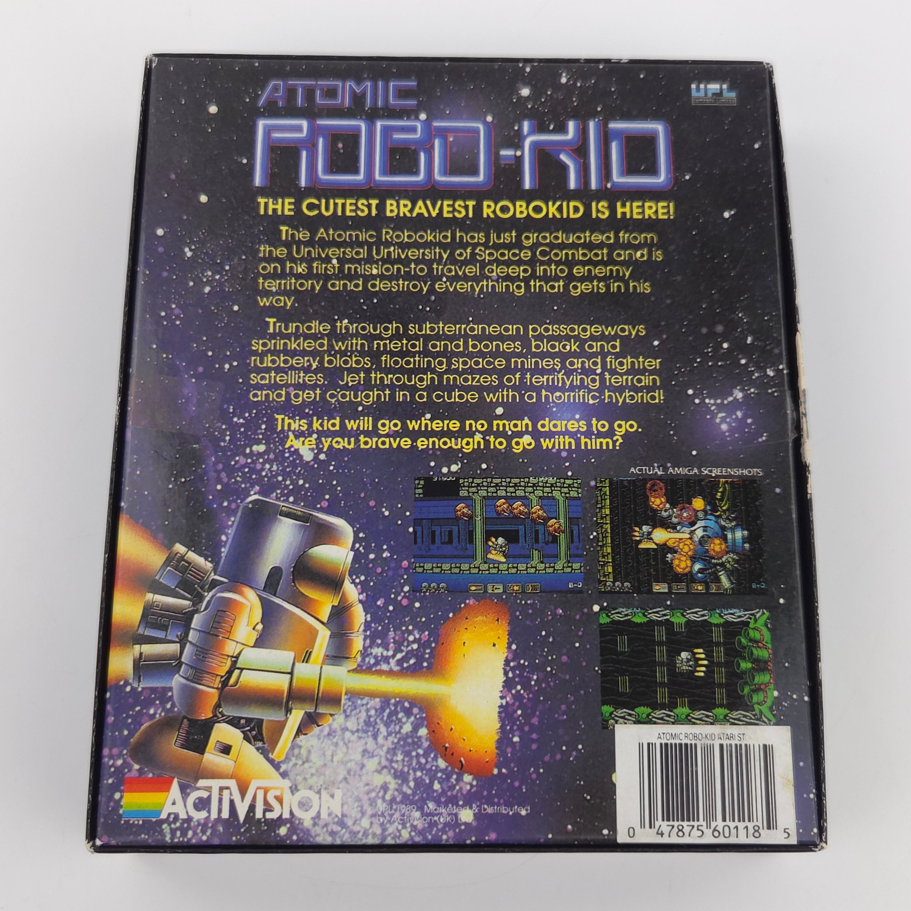 Commodore Amiga Spiel – Atomic Robo-Kid (OVP)