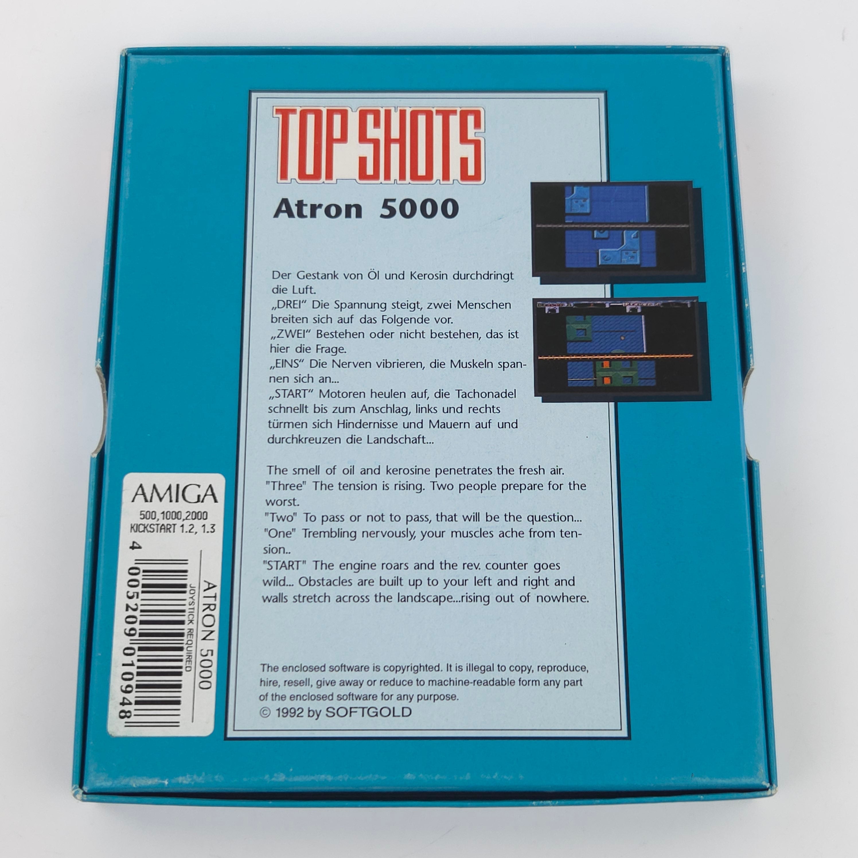 Commodore Amiga Spiel – Atron 5000 (OVP PAL)