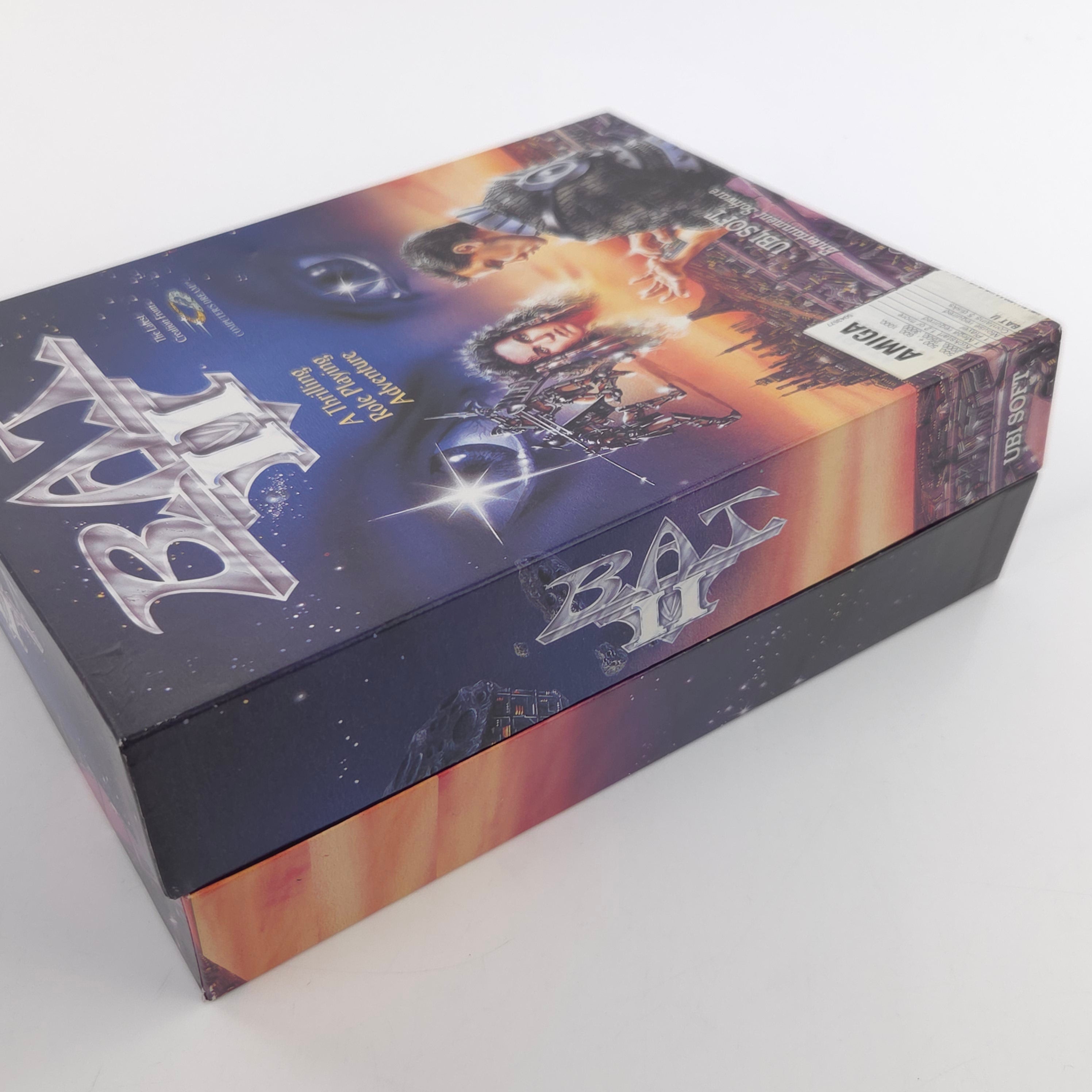 Amiga Spiel B.A.T. II Big Box OVP PAL Diskette Ubisoft