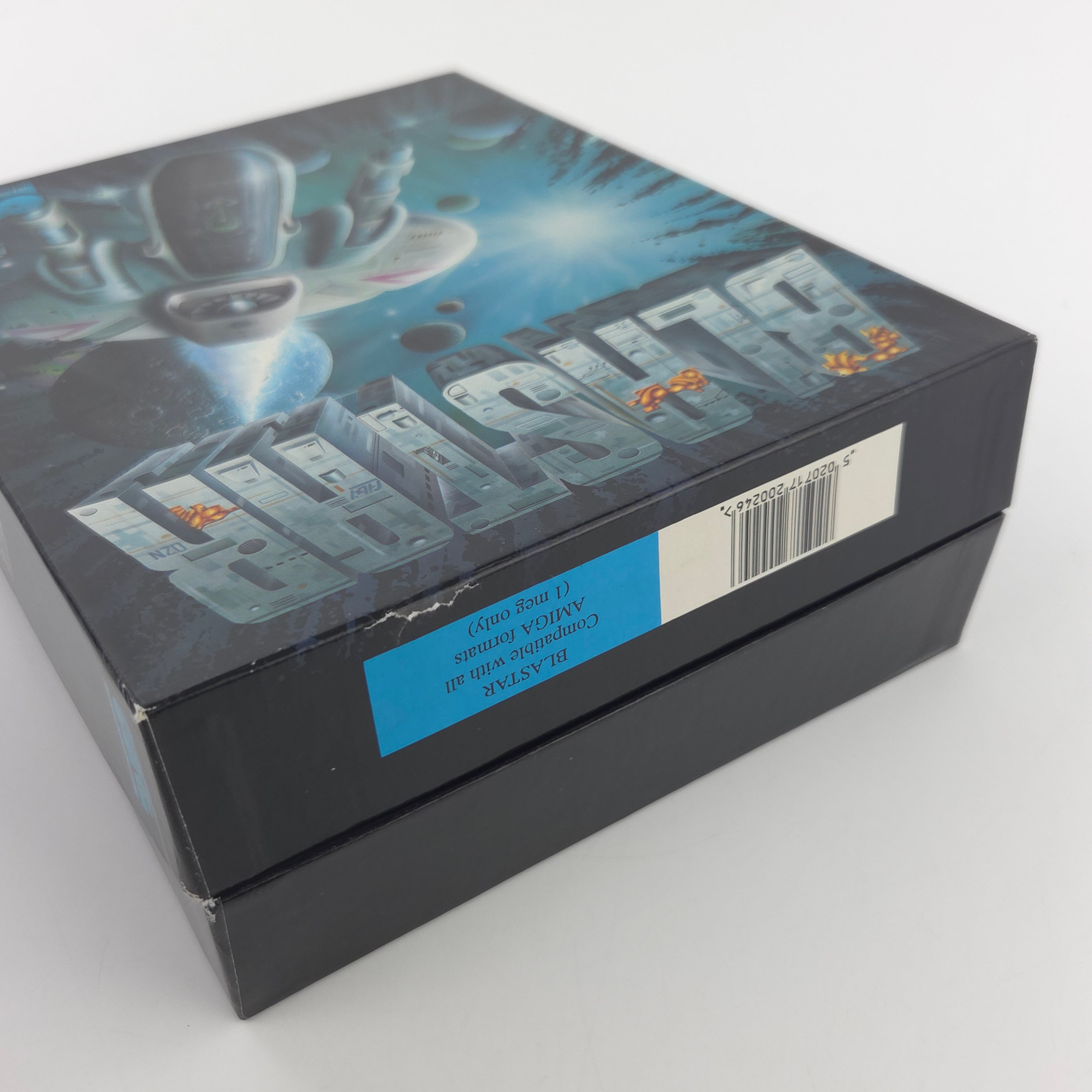 Amiga Spiel Blastar Core Design Big Box OVP PAL Diskette