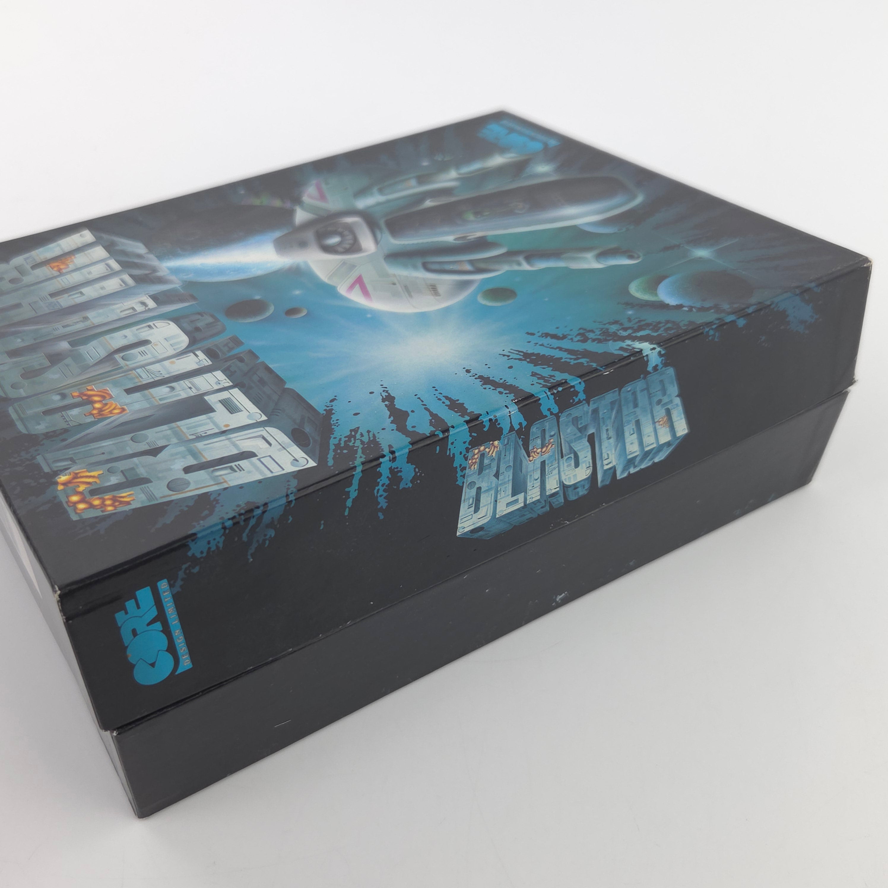 Amiga Spiel Blastar Core Design Big Box OVP PAL Diskette