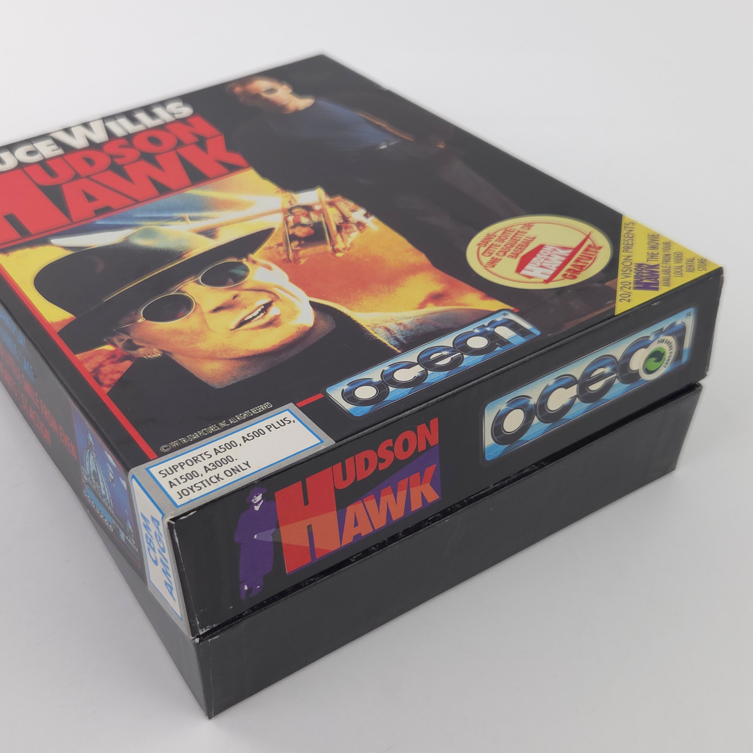 Amiga Spiel Hudson Hawk Big Box OVP Cap PAL CBM