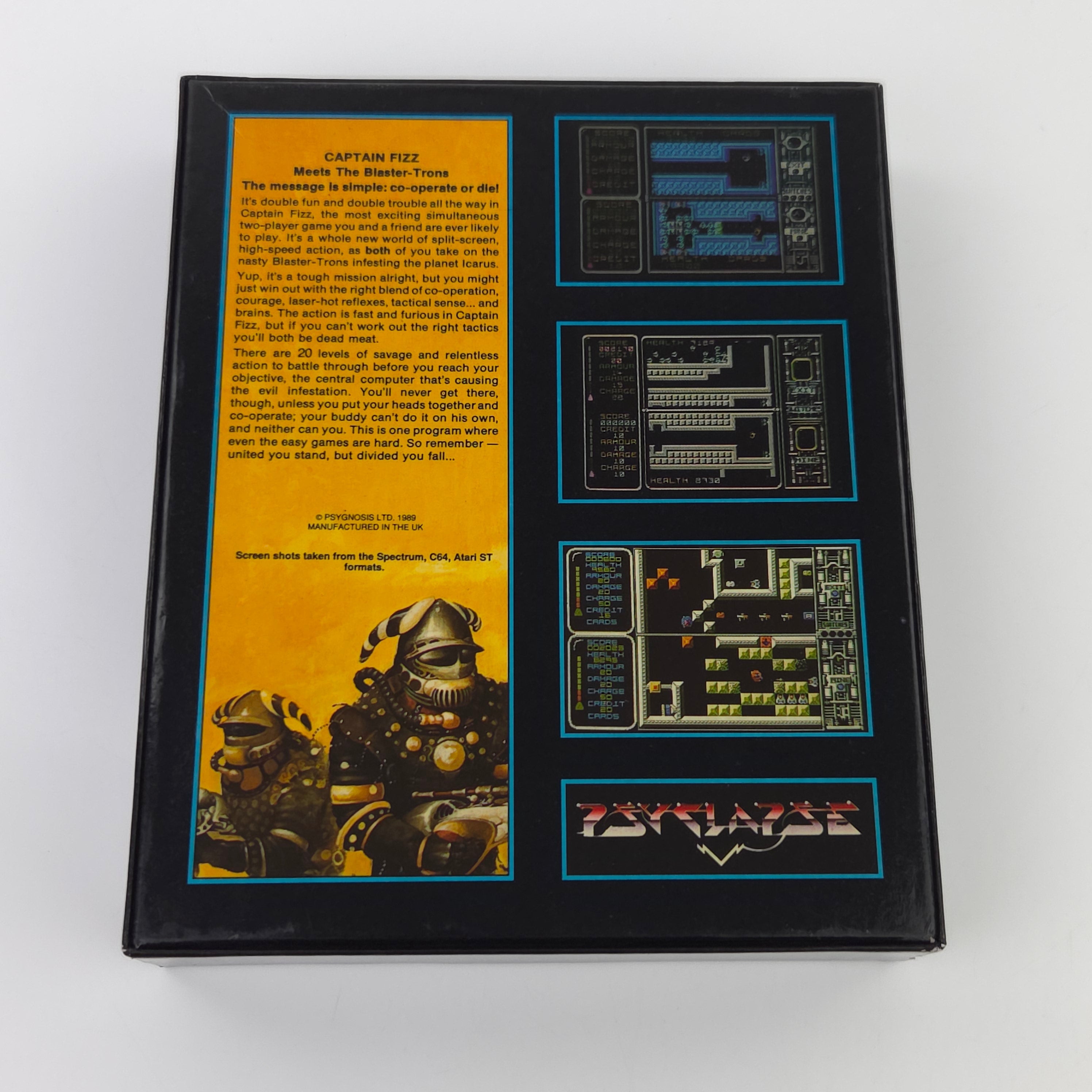 Commodore Amiga Spiel – Captain Fizz (OVP CIB)