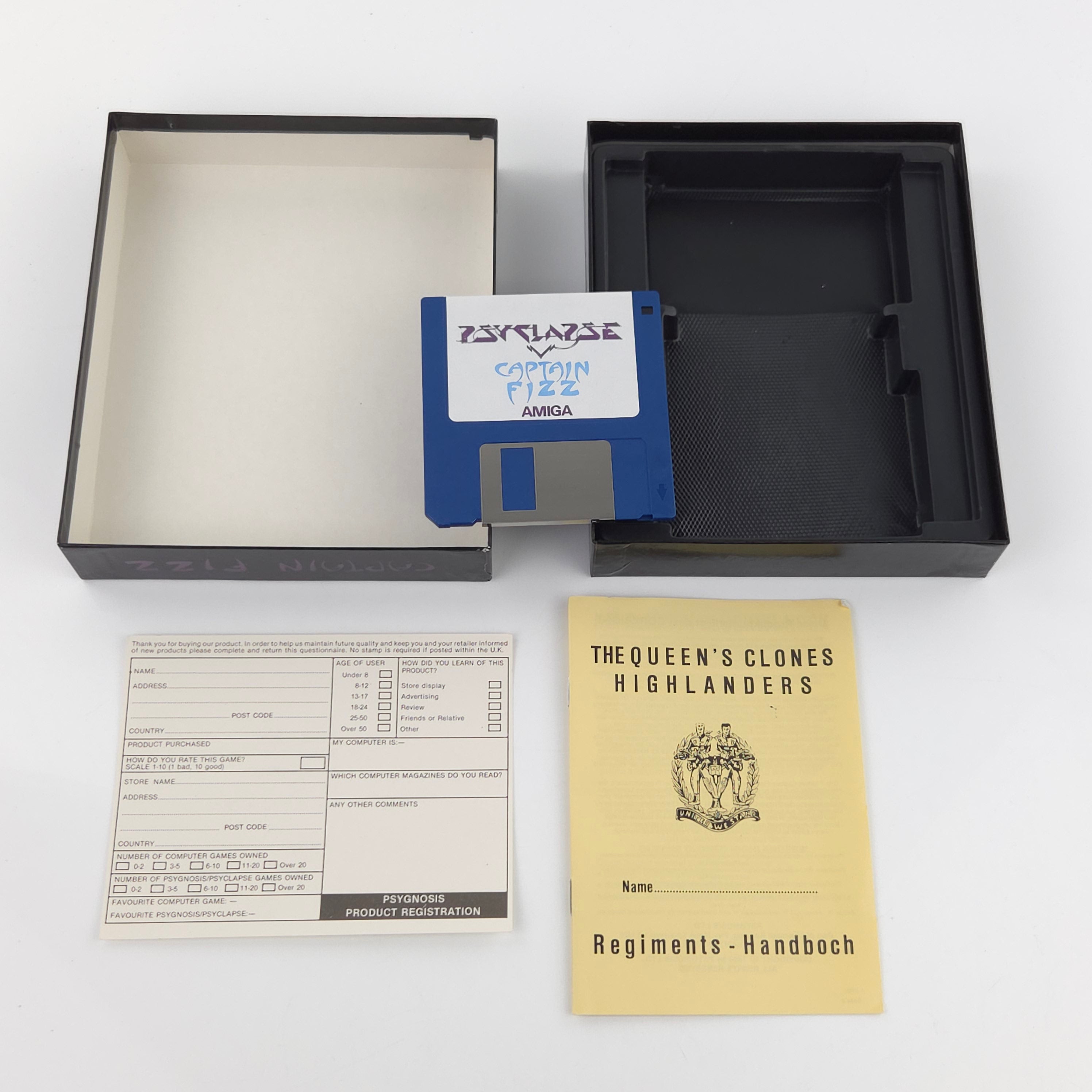 Commodore Amiga Spiel – Captain Fizz (OVP CIB)