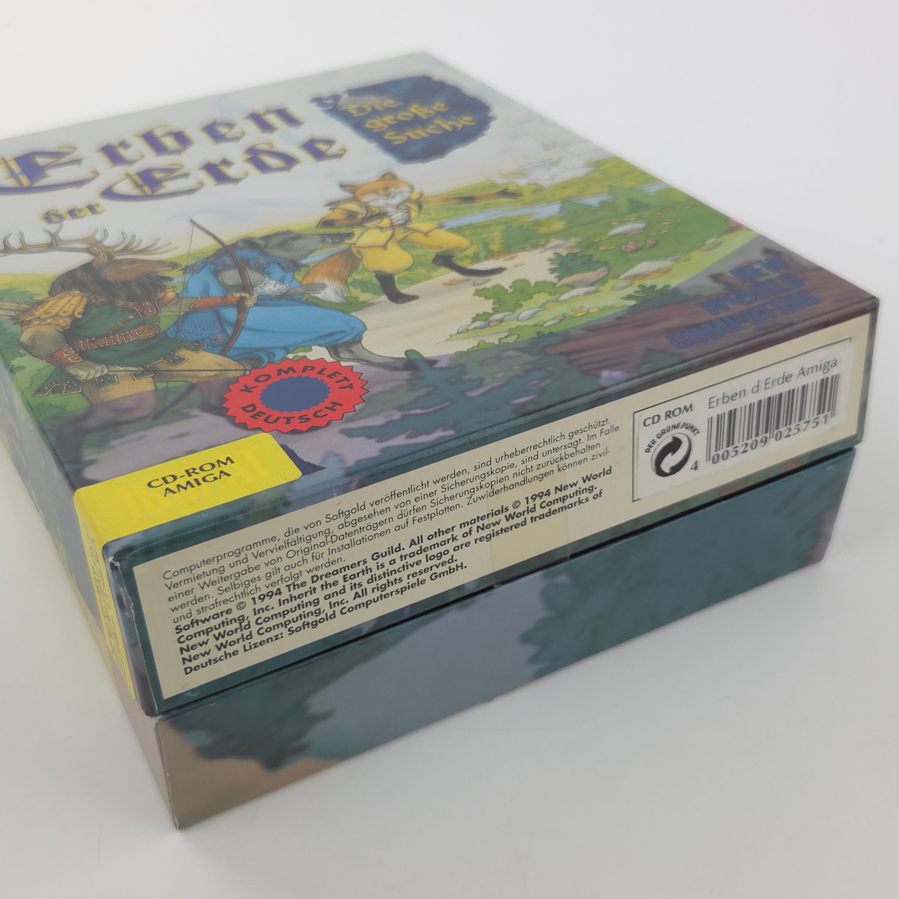 Amiga CD Spiel Erben der Erde Die große Suche OVP PAL