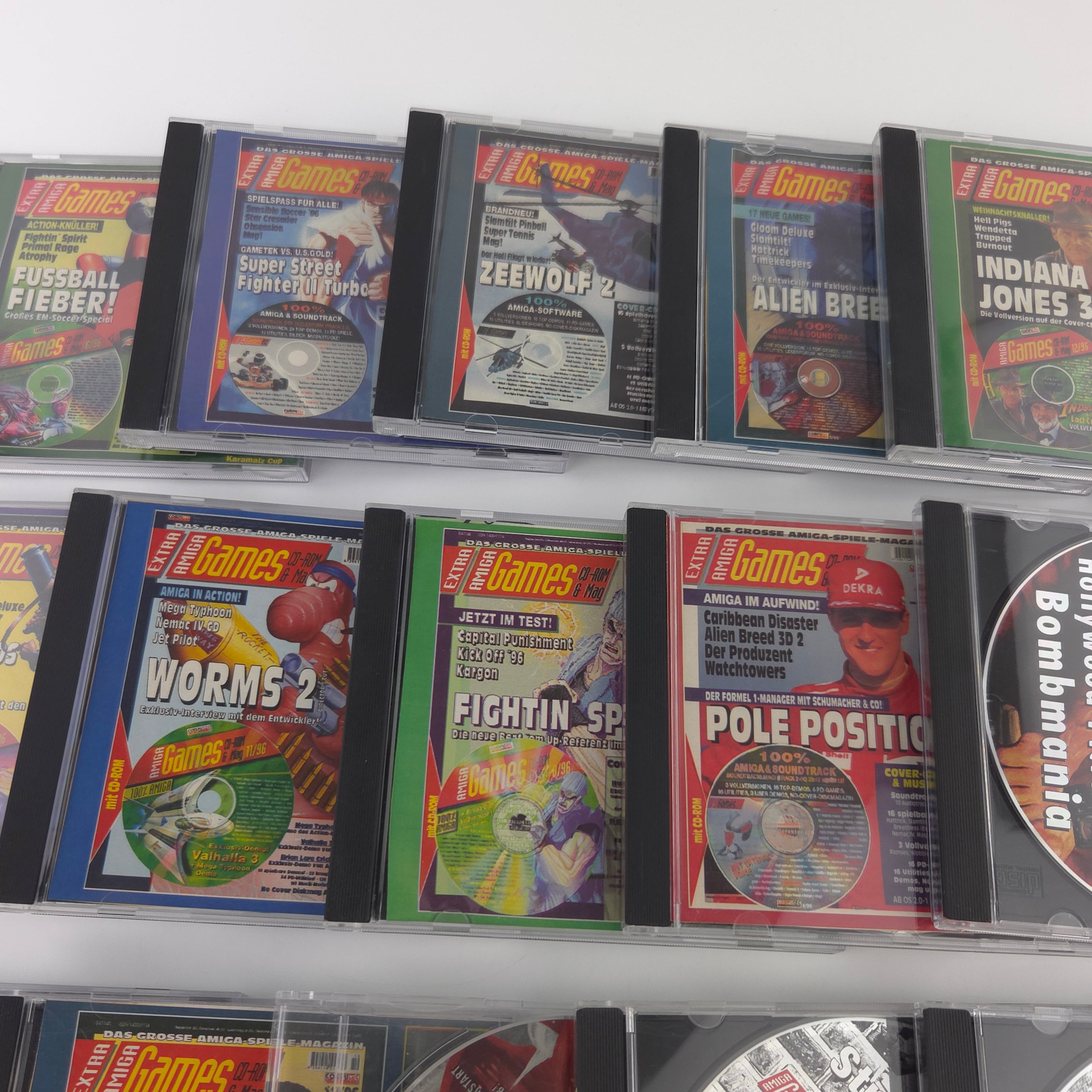 Commodore Amiga Spiel – CD Games Extra Konvolut