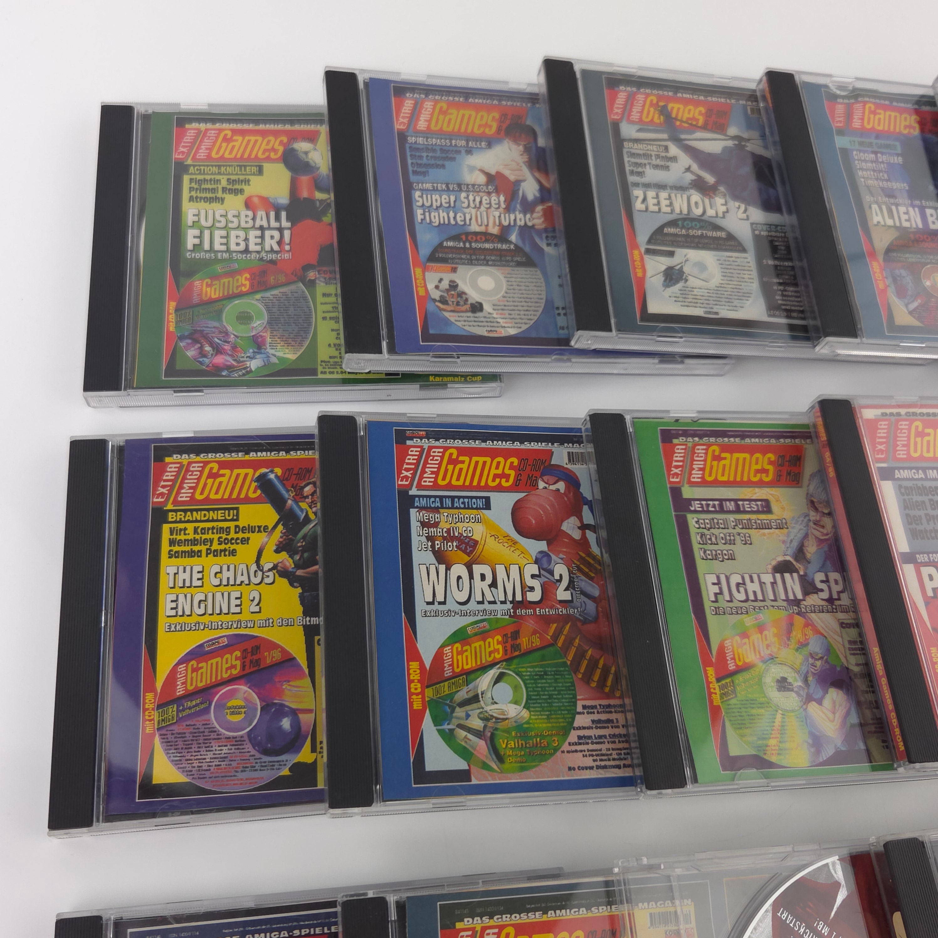 Commodore Amiga Spiel – CD Games Extra Konvolut