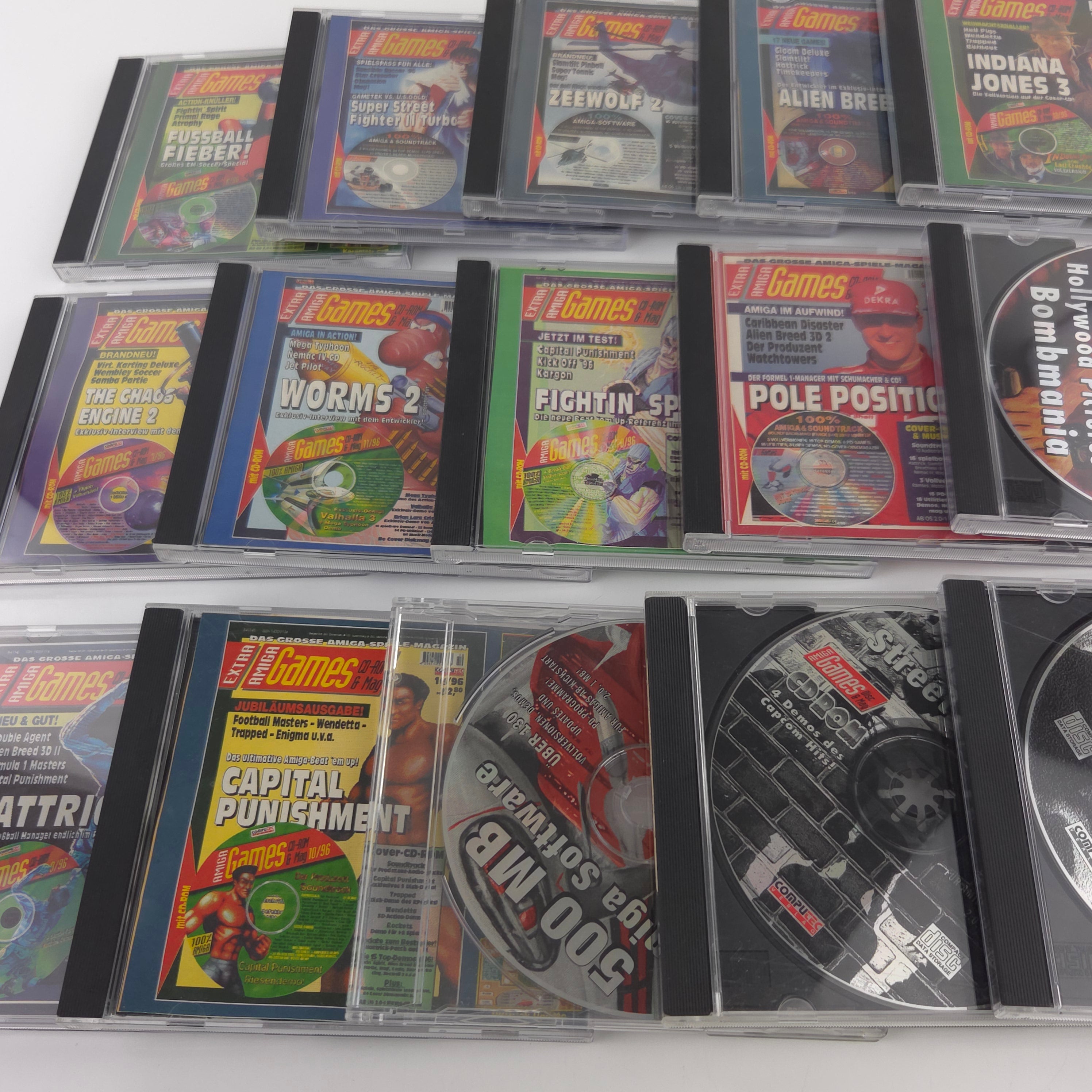 Commodore Amiga Spiel – CD Games Extra Konvolut