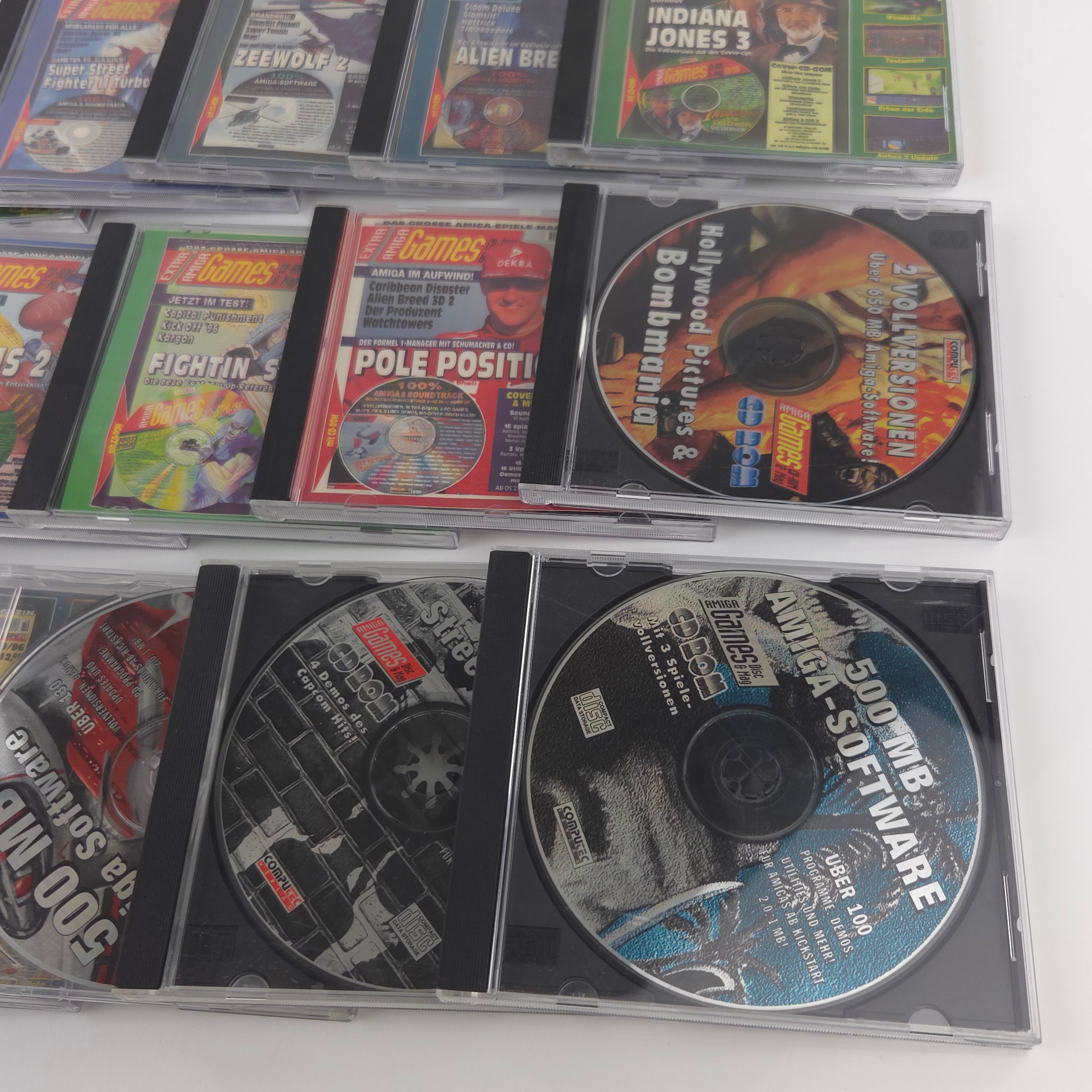 Commodore Amiga Spiel – CD Games Extra Konvolut