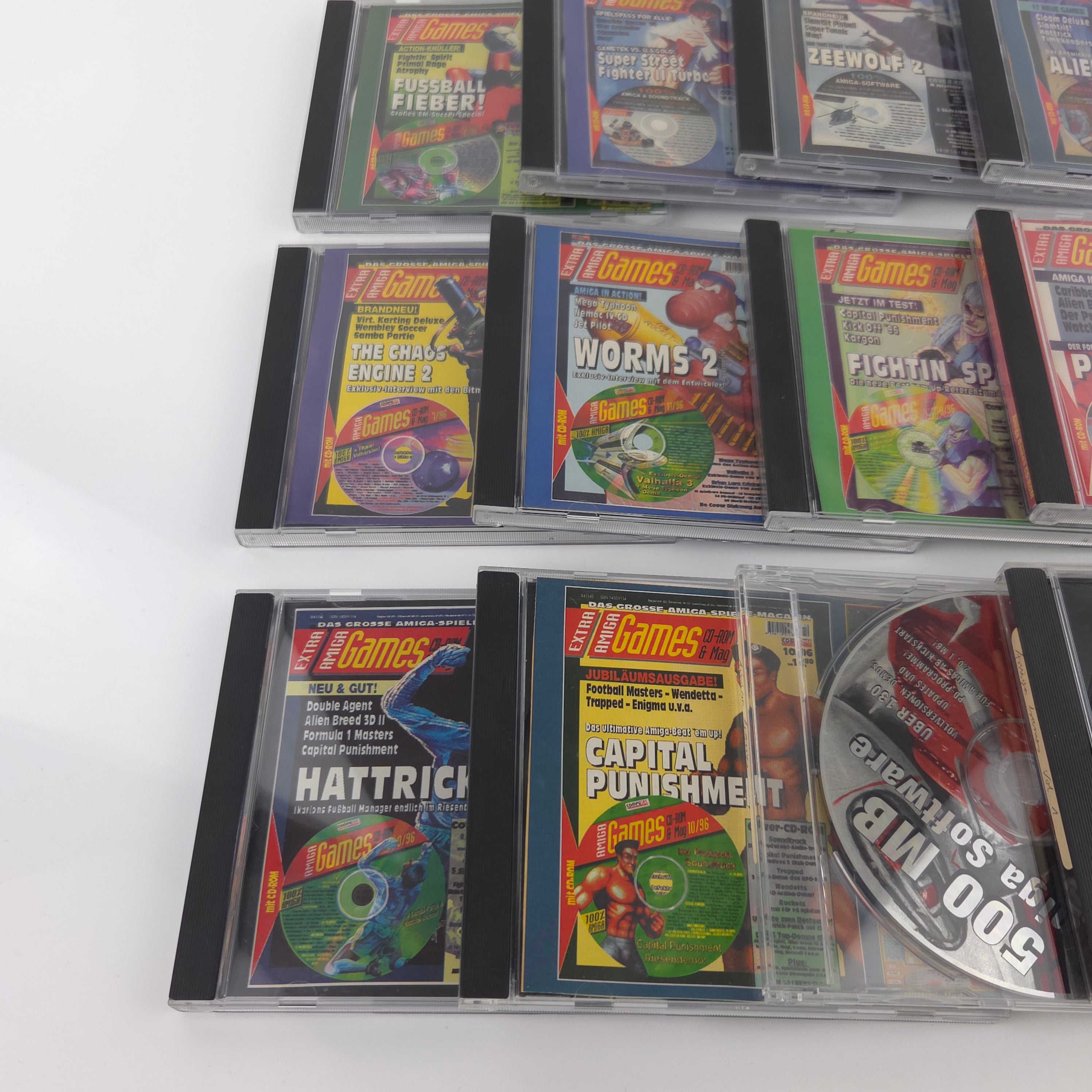 Commodore Amiga Spiel – CD Games Extra Konvolut