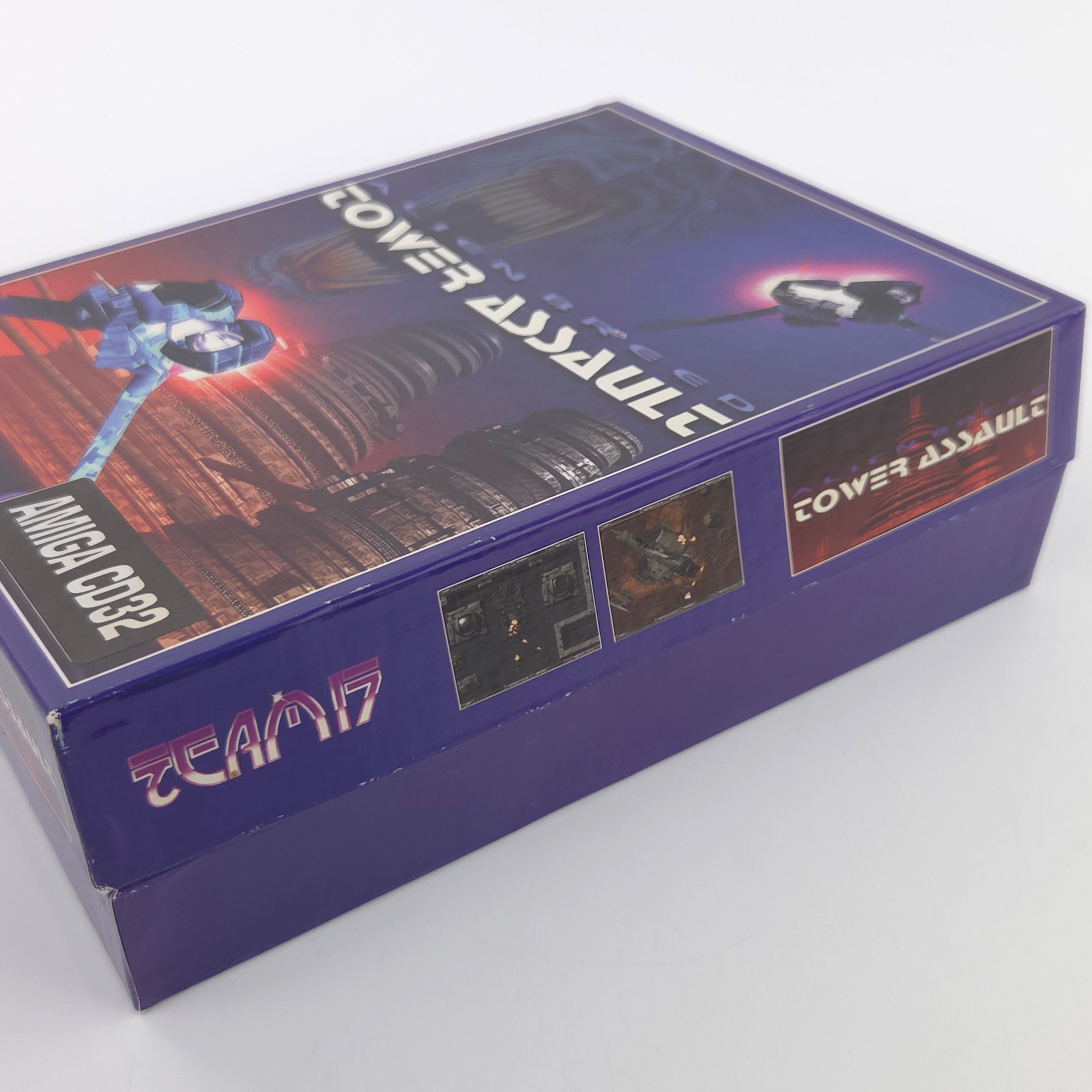 Amiga CD32 Spiel Alien Breed Tower Assault Big Box OVP