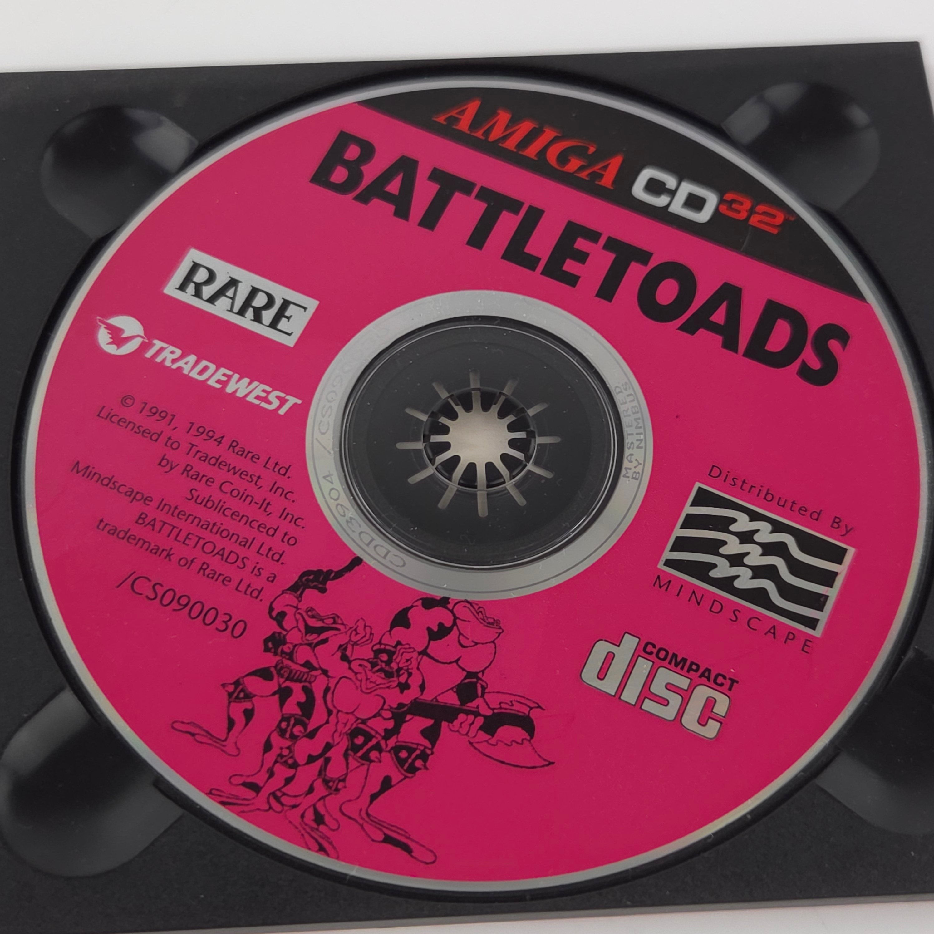 Commodore Amiga CD32 Spiel – Battletoads (OVP)