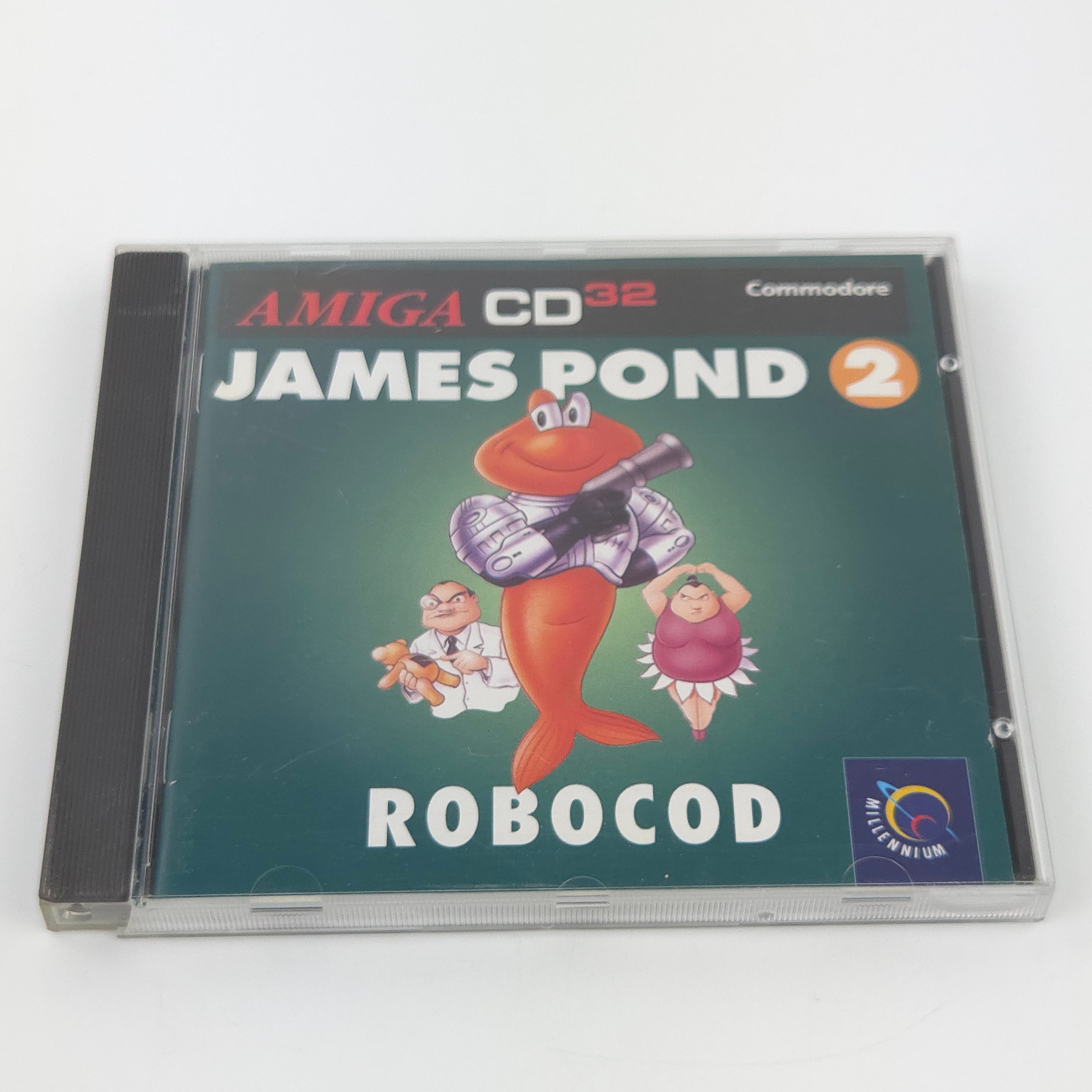 Commodore Amiga CD32 Spiel – James Pond 2 Robocod (OVP)