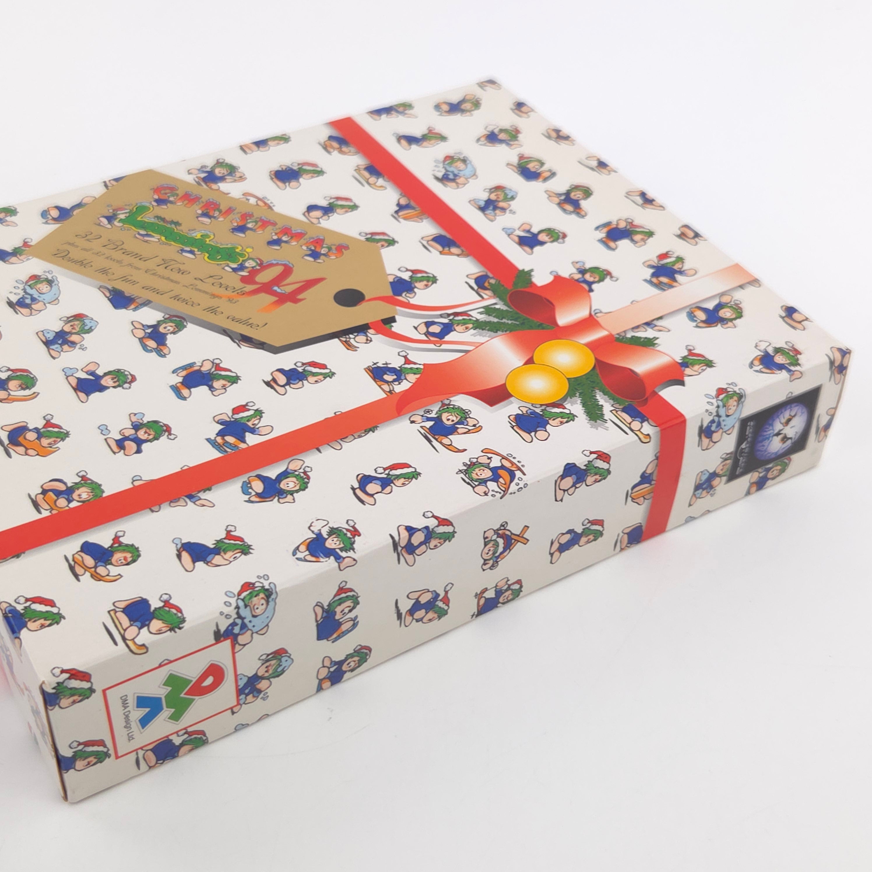 Amiga Spiel Christmas Lemmings 94 Big Box OVP PAL Disk