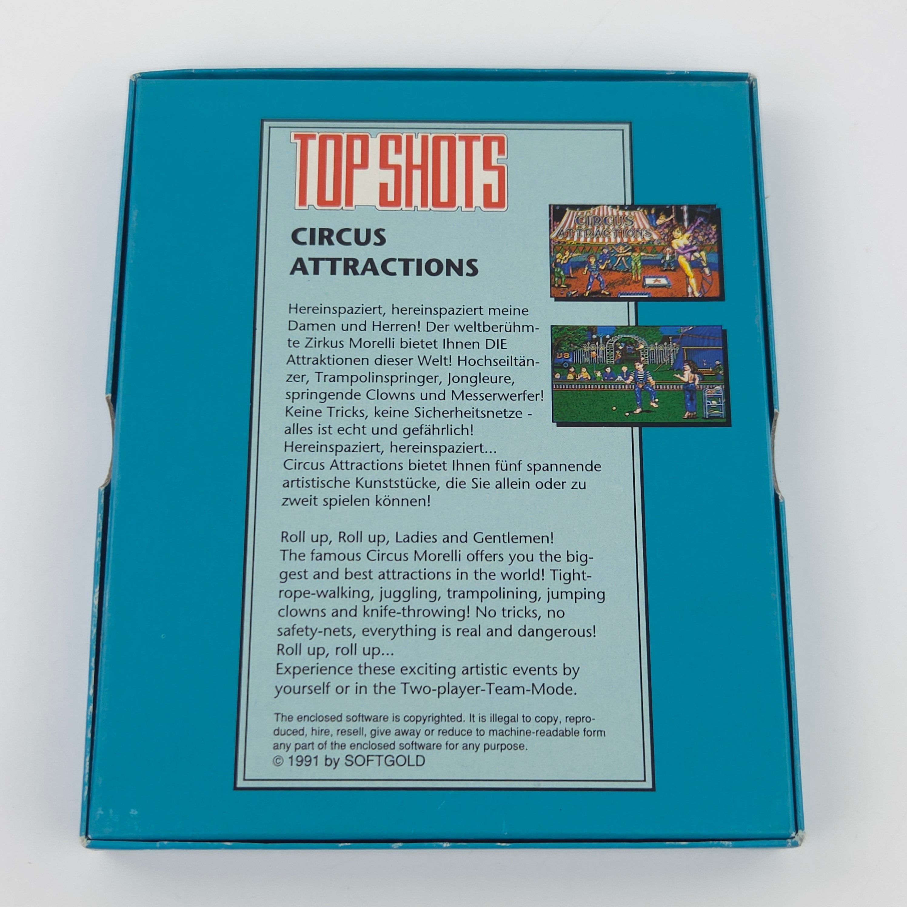 Commodore Amiga Spiel – Circus Attraction OVP PAL