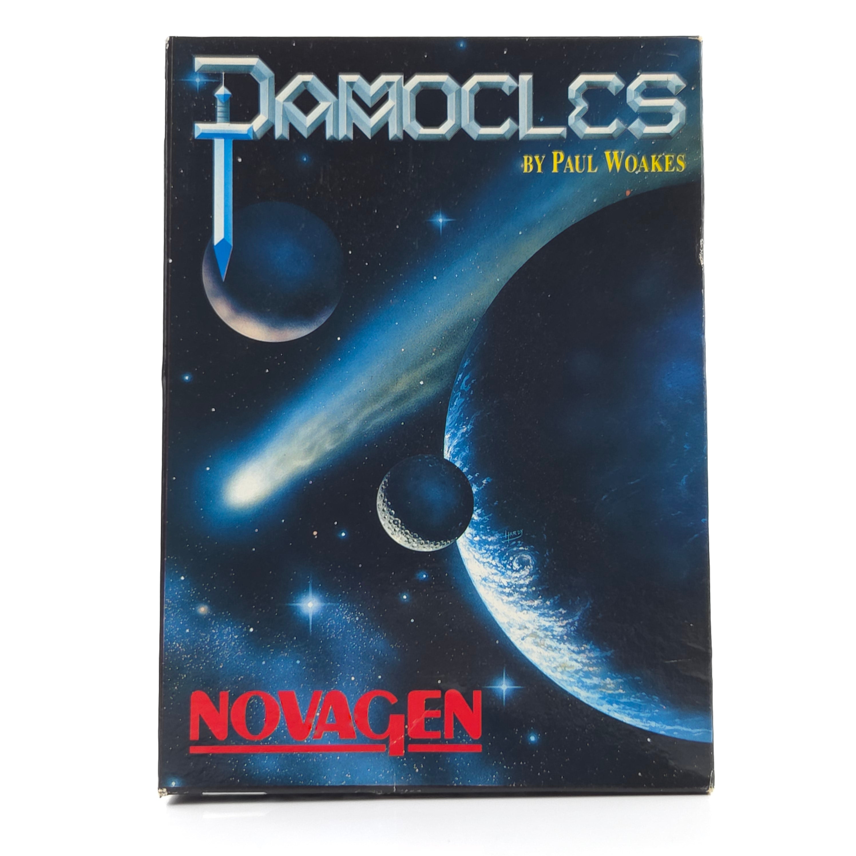 Amiga Spiel Damocles Paul Woakes Novagen OVP PAL Disk