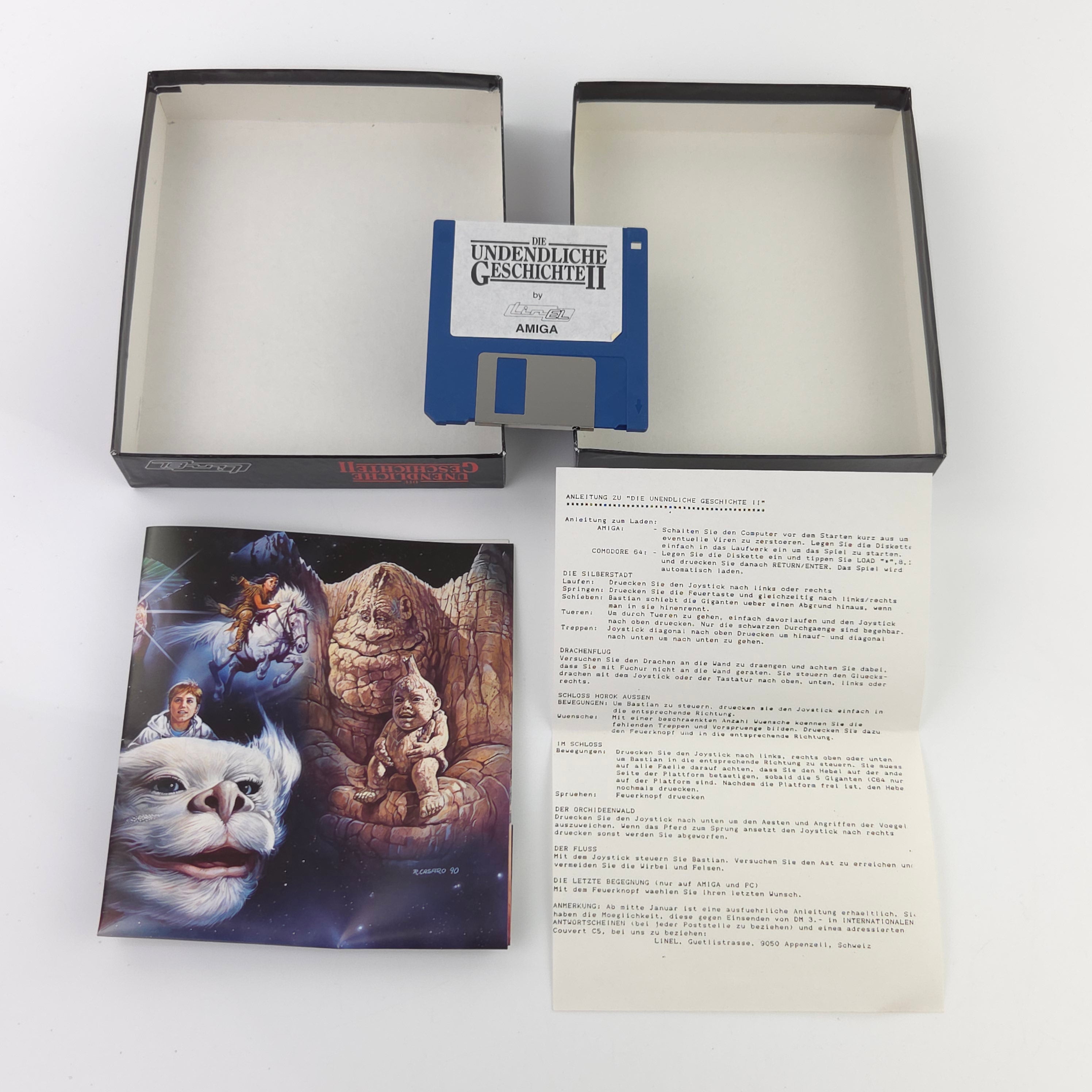 Commodore Amiga Spiel – Die Unendliche Geschichte II OVP
