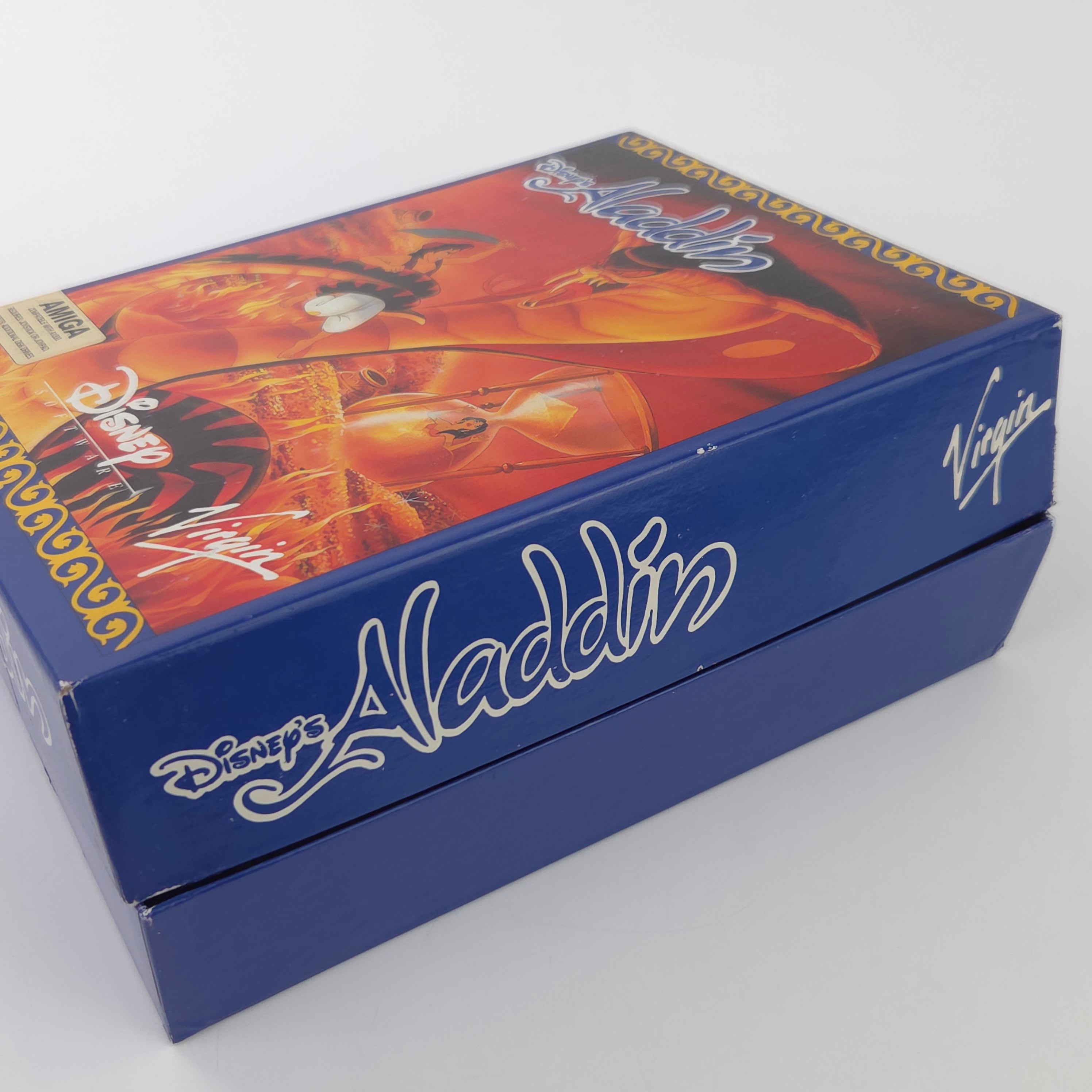Amiga Spiel Disney Aladdin Big Box OVP PAL Virgin CBM