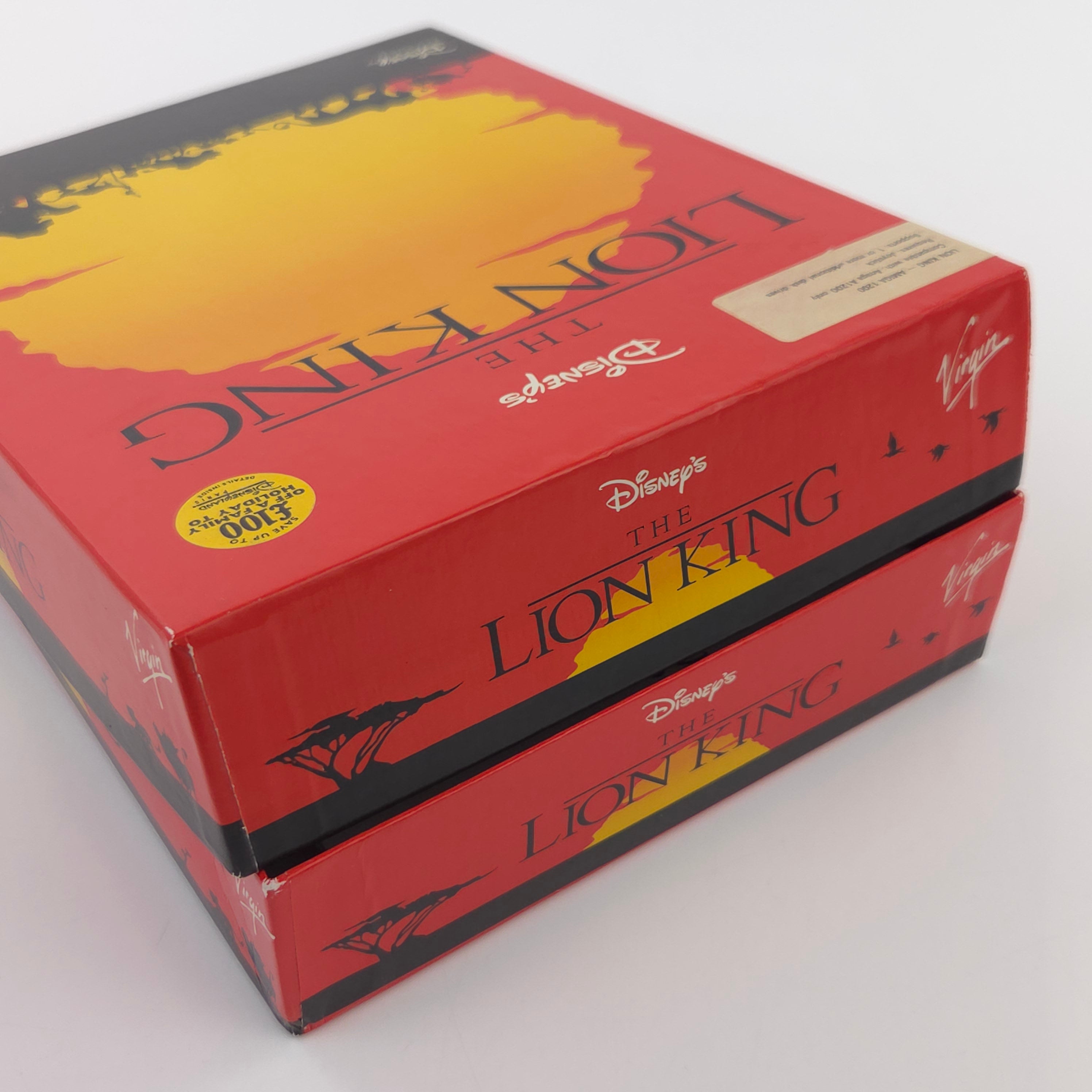 Amiga Spiel Disney The Lion King Big Box OVP PAL Virgin